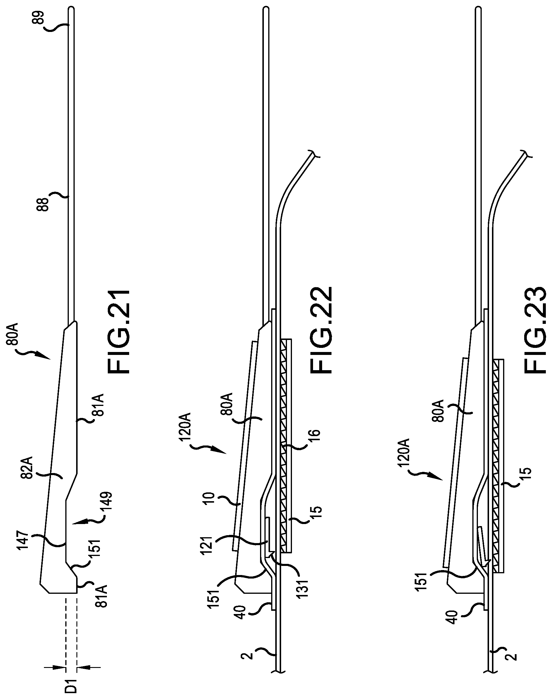Patent US12368292 Figure 12 – Drop cable clamp with controlled cable cutting feature