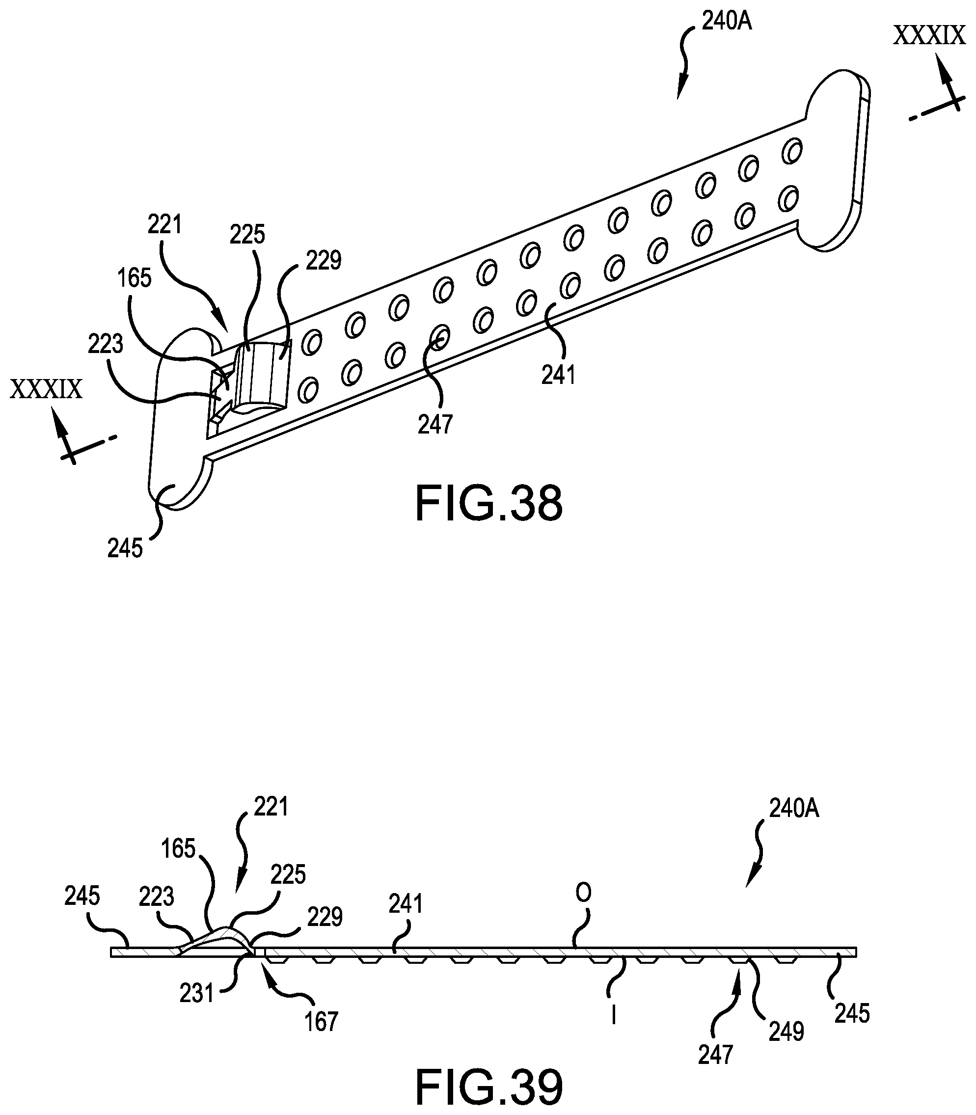 Patent US12368292 Figure 20 – Drop cable clamp with controlled cable cutting feature