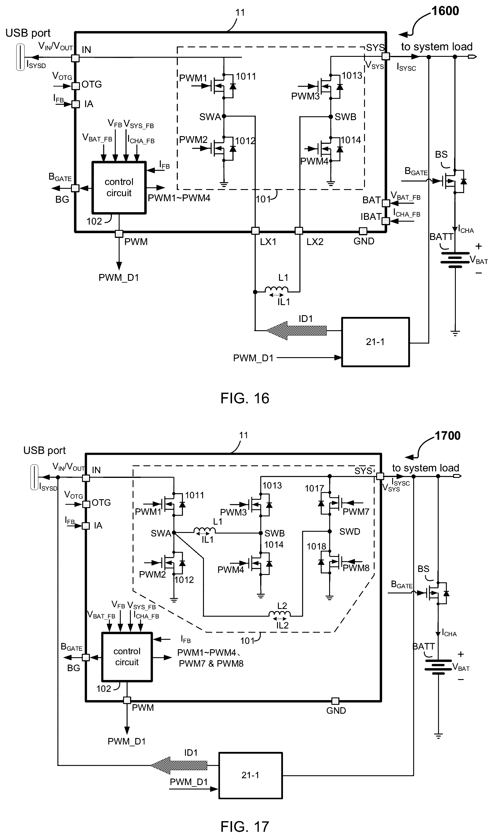 Patent US12368312 Figure 14 – Battery charge current management system and related integrated circuit