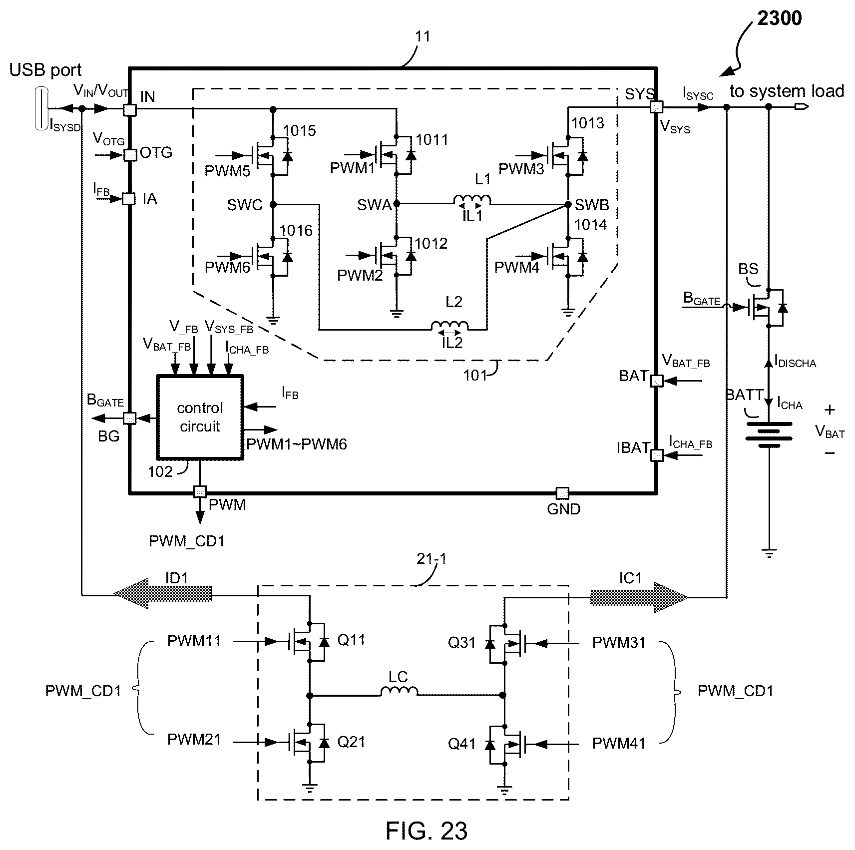 Patent US12368312 Figure 20 – Battery charge current management system and related integrated circuit