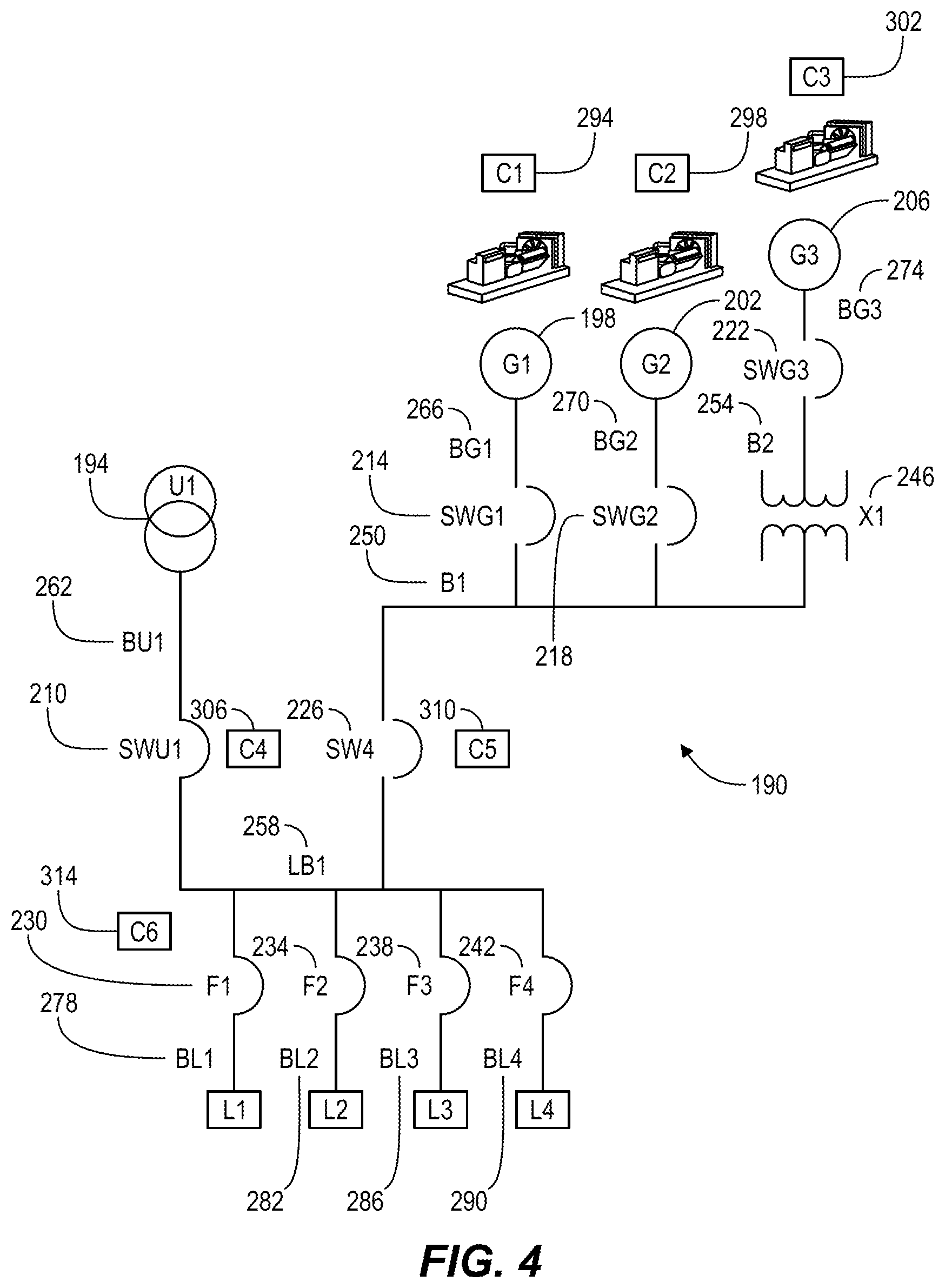 Patent US12368318 Figure 3 – Object based robust and redundant distributed power system control