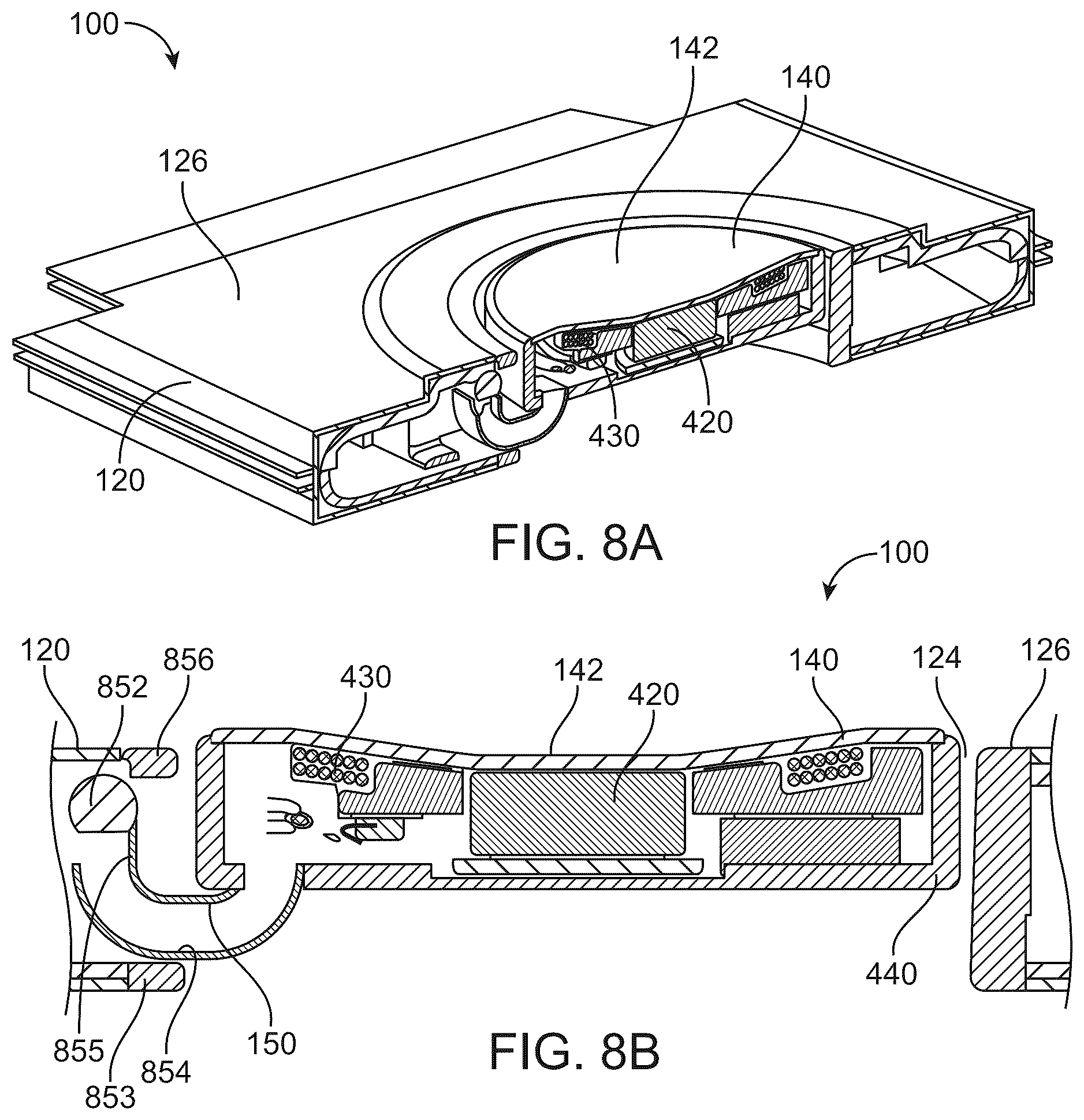 Patent US12368322 Figure 8 – Foldable and rigid docking stations for charging multiple devices