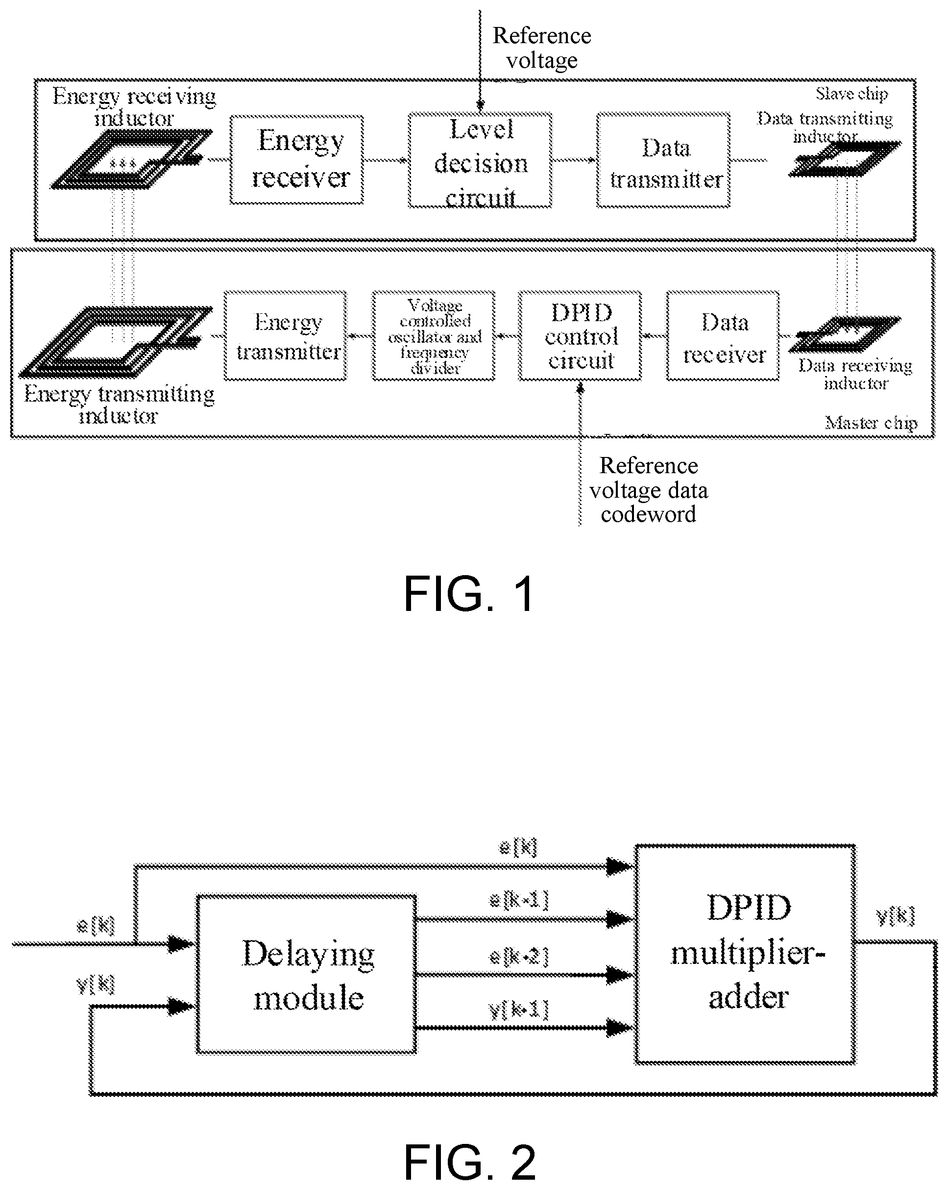 Patent US12368324 — Inductive coupling system and method for adaptive control of power transfer for wireless three-dimensional stacked chip package — Figure 1