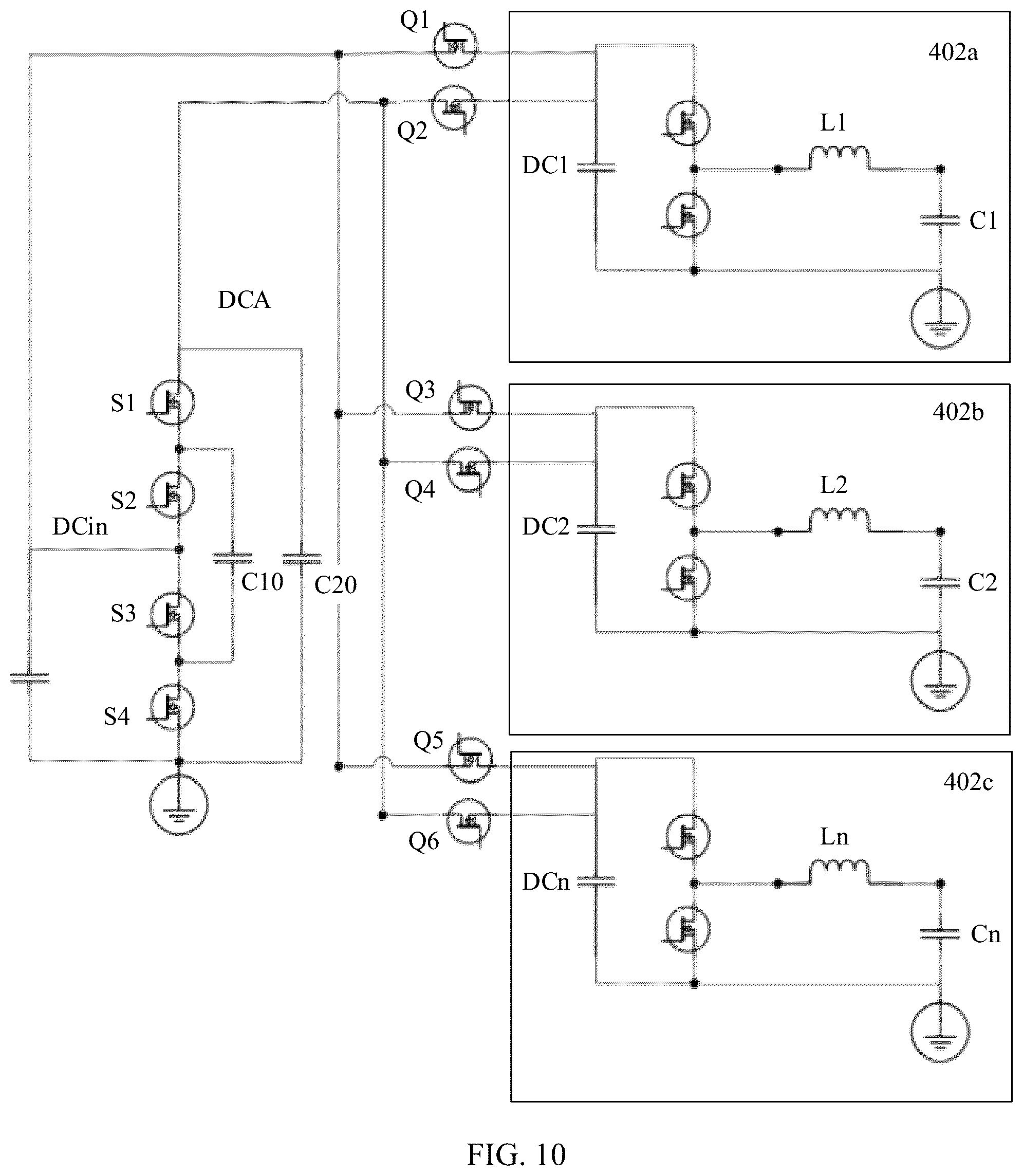 Patent US12368328 Figure 9 – Transmit end supporting multi-device wireless charging, charging base, and system