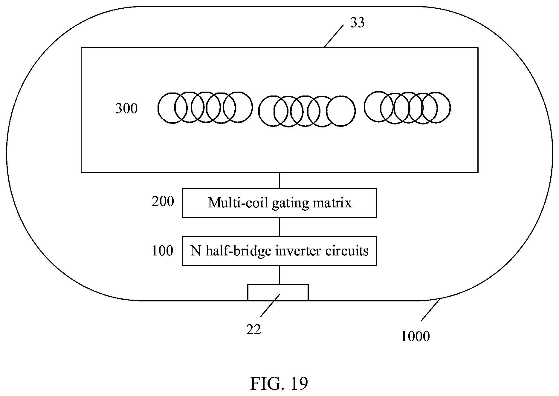 Patent US12368328 Figure 18 – Transmit end supporting multi-device wireless charging, charging base, and system