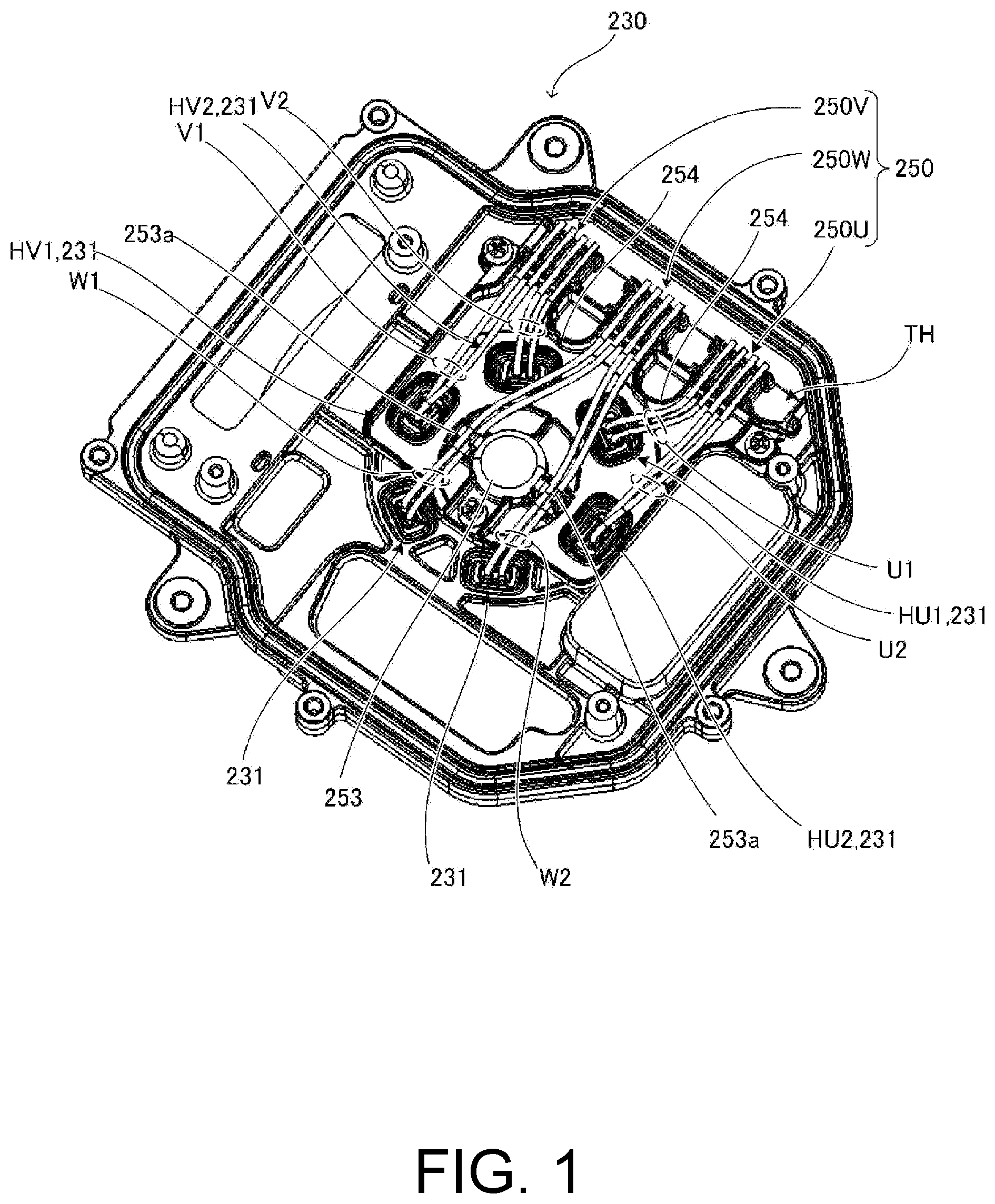 Patent US12368337 Figure 1 – Brushless motor and brushless motor manufacturing method
