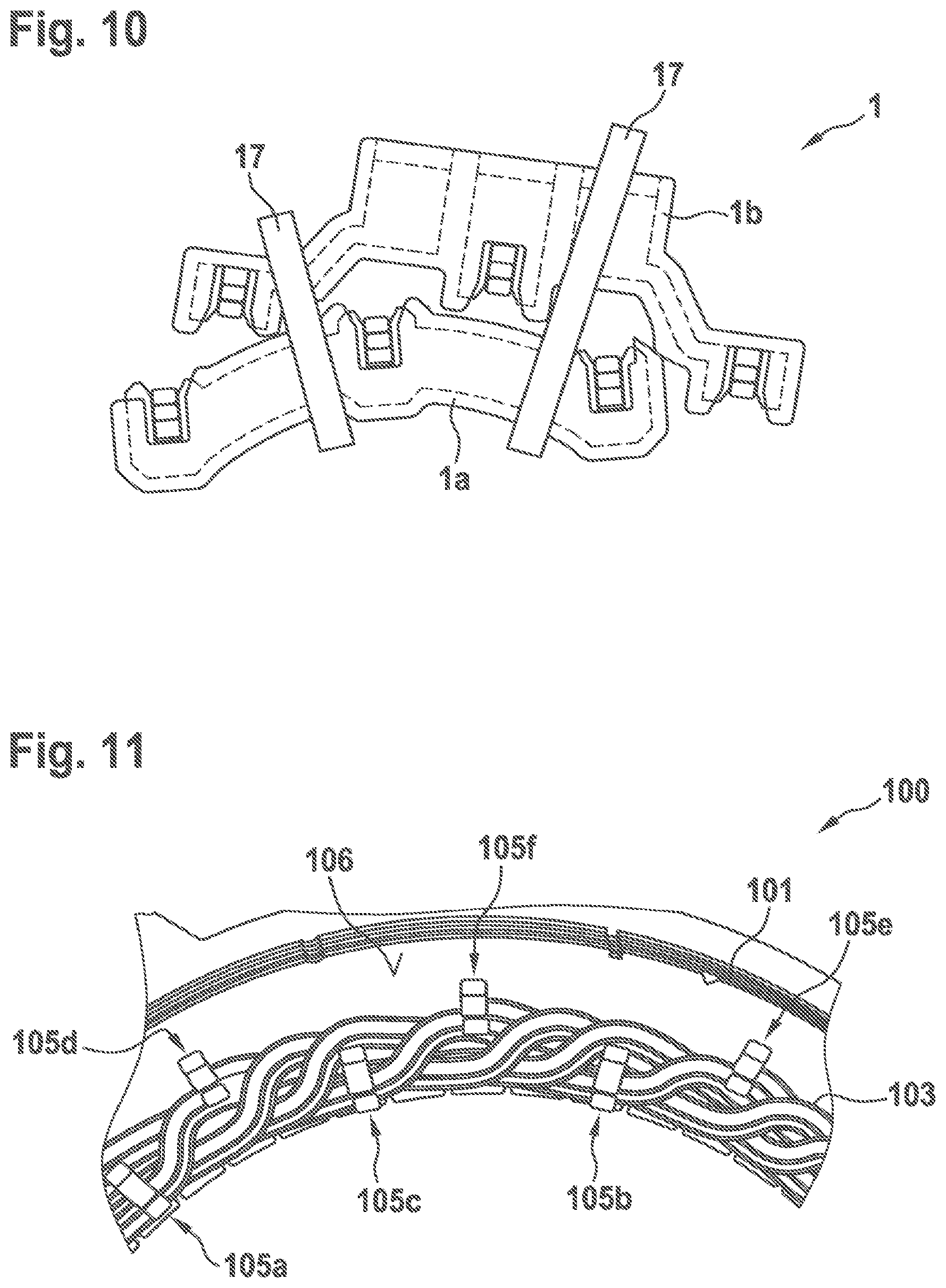 Patent US12368338 Figure 6 – Connection device for a stator, stator arrangement for an electric machine, method for producing a stator arrangement and electric machine for driving a vehicle