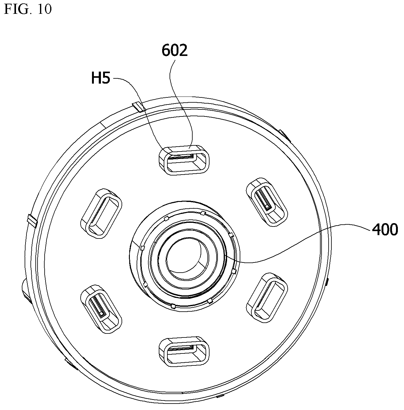 Patent US12368342 Figure 10 – Motor