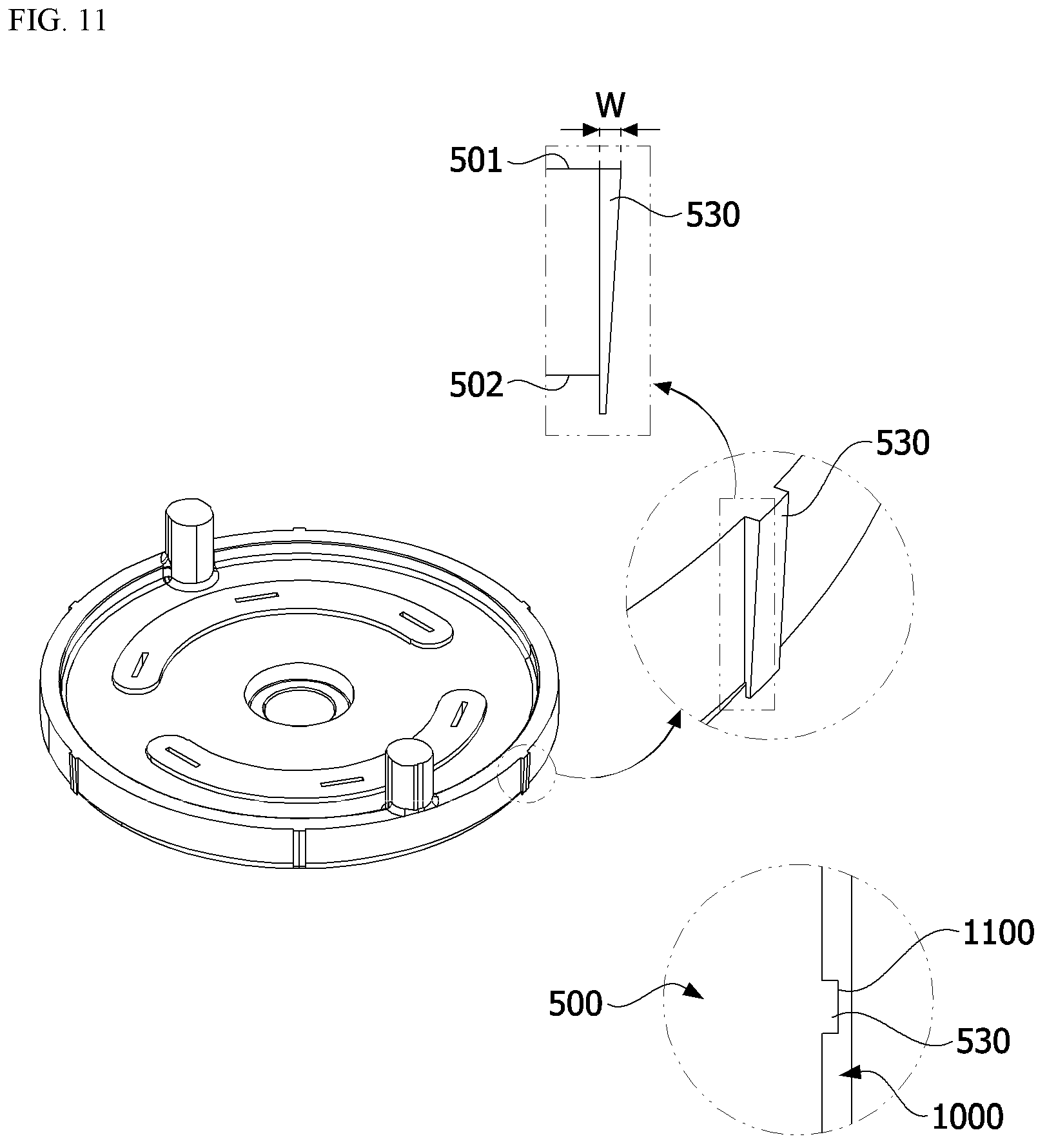 Patent US12368342 Figure 11 – Motor