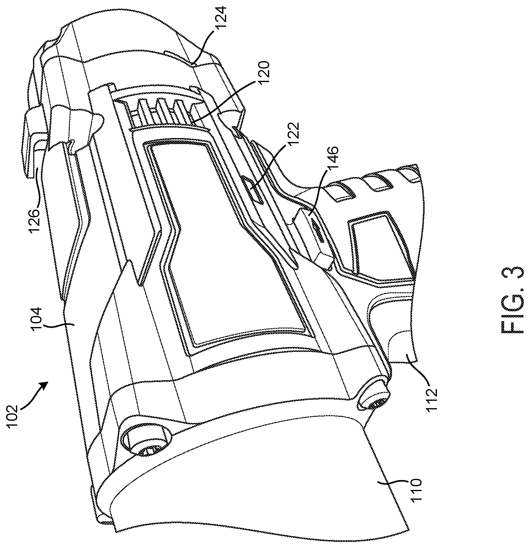 Patent US12368347 Figure 3 – Cooling electronics of power tools