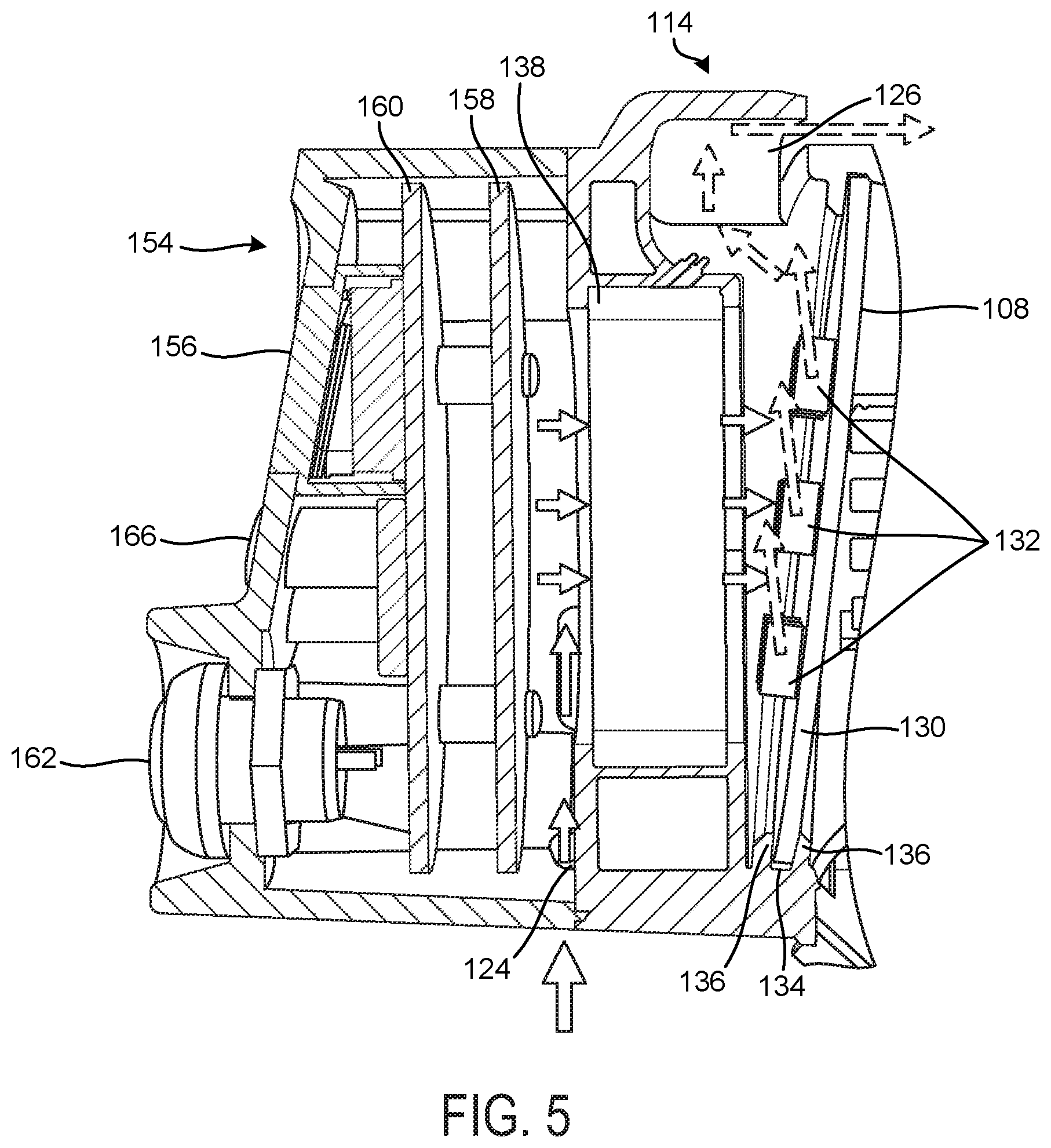 Patent US12368347 Figure 5 – Cooling electronics of power tools