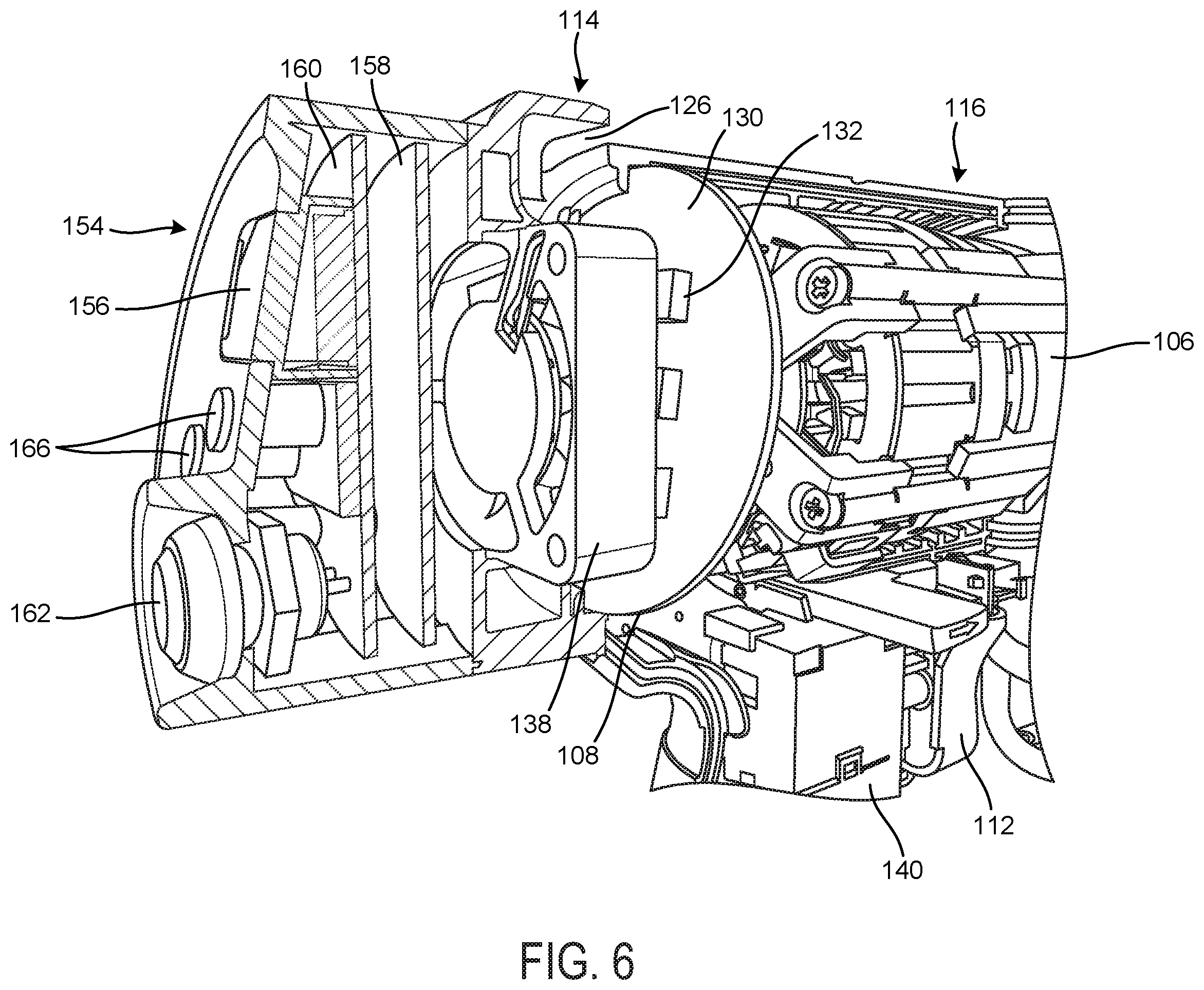 Patent US12368347 Figure 6 – Cooling electronics of power tools