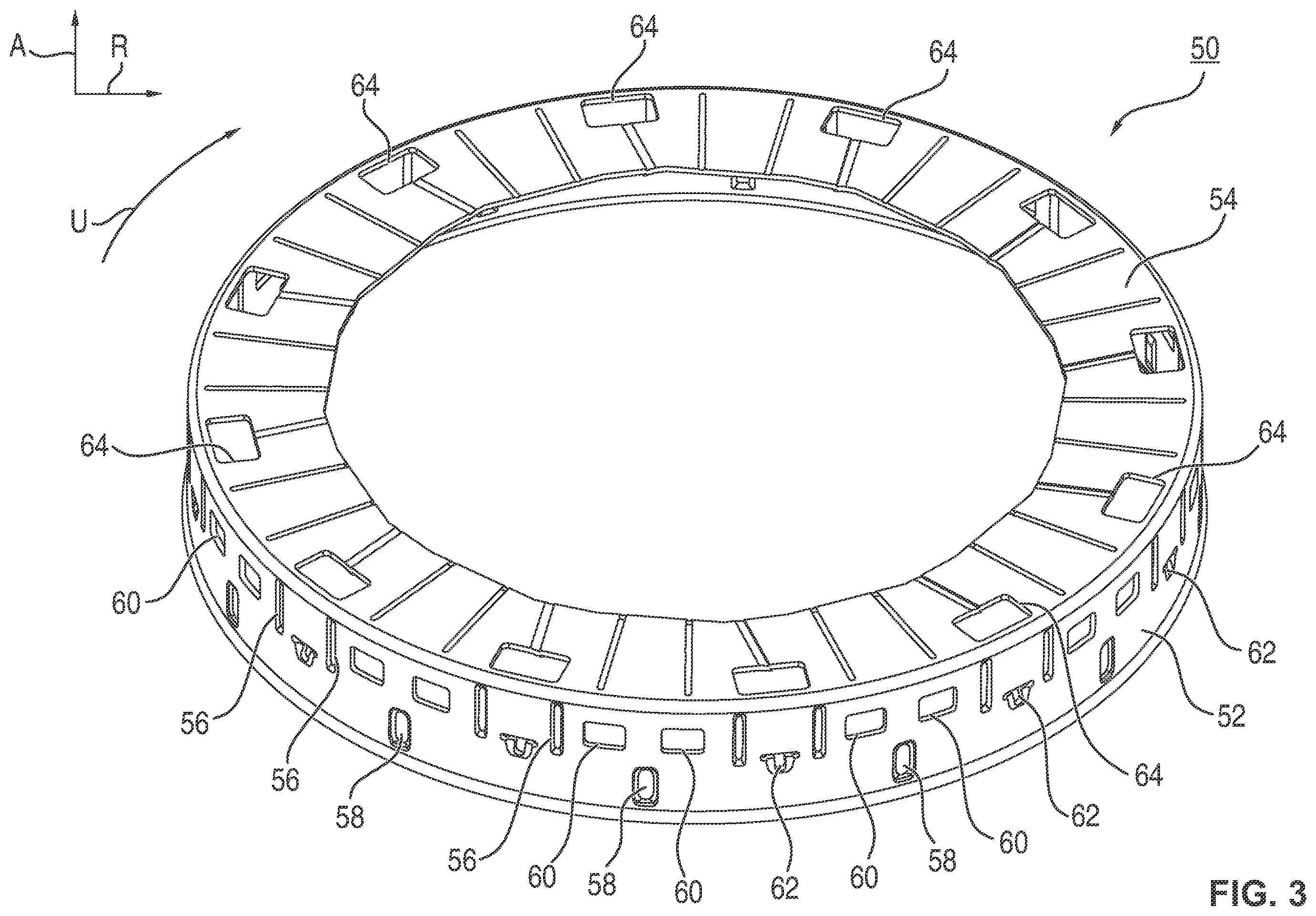 Patent US12368350 Figure 3 – Electric-motor drive for a motor vehicle and radiator fan with an electrically conductive cover for shielding electromagnetic interference
