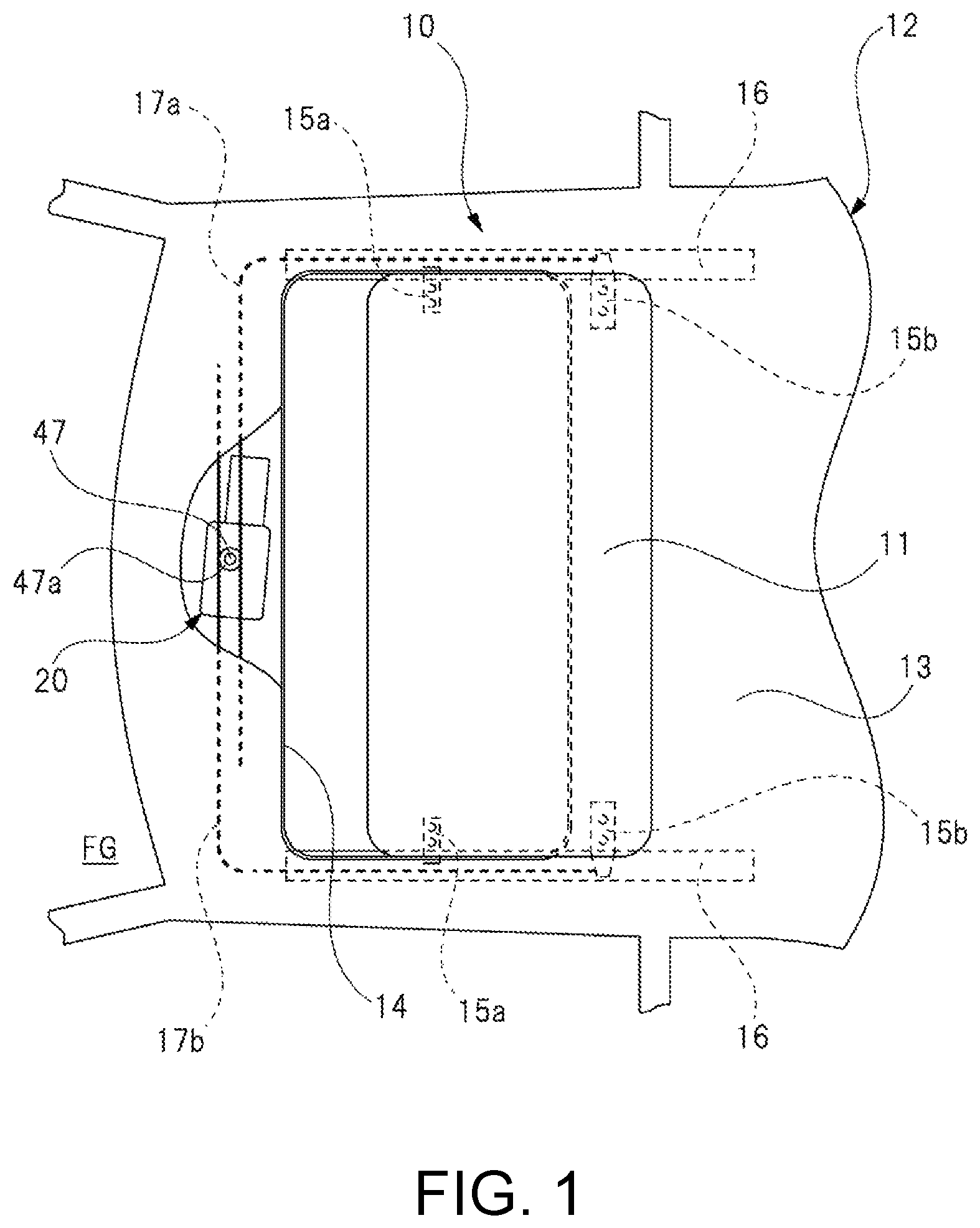 Patent US12368352 Figure 1 – Motor device