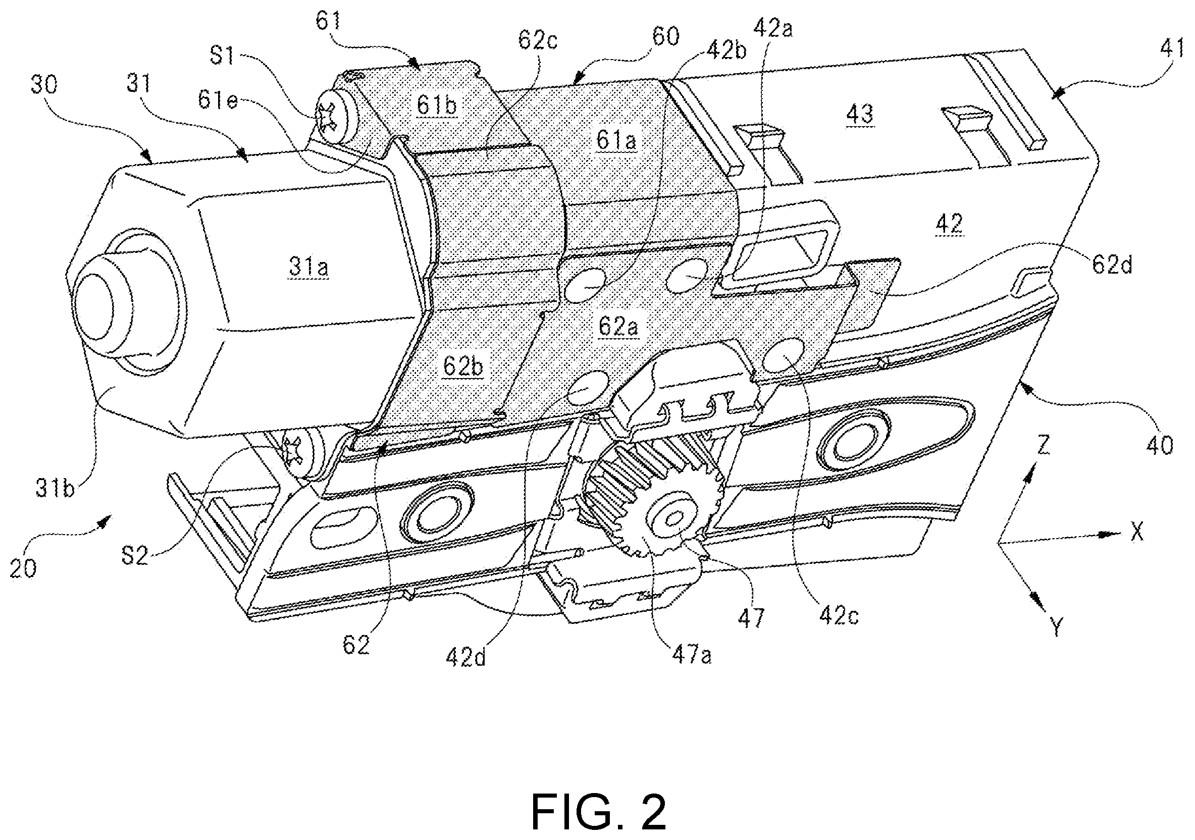 Patent US12368352 Figure 2 – Motor device