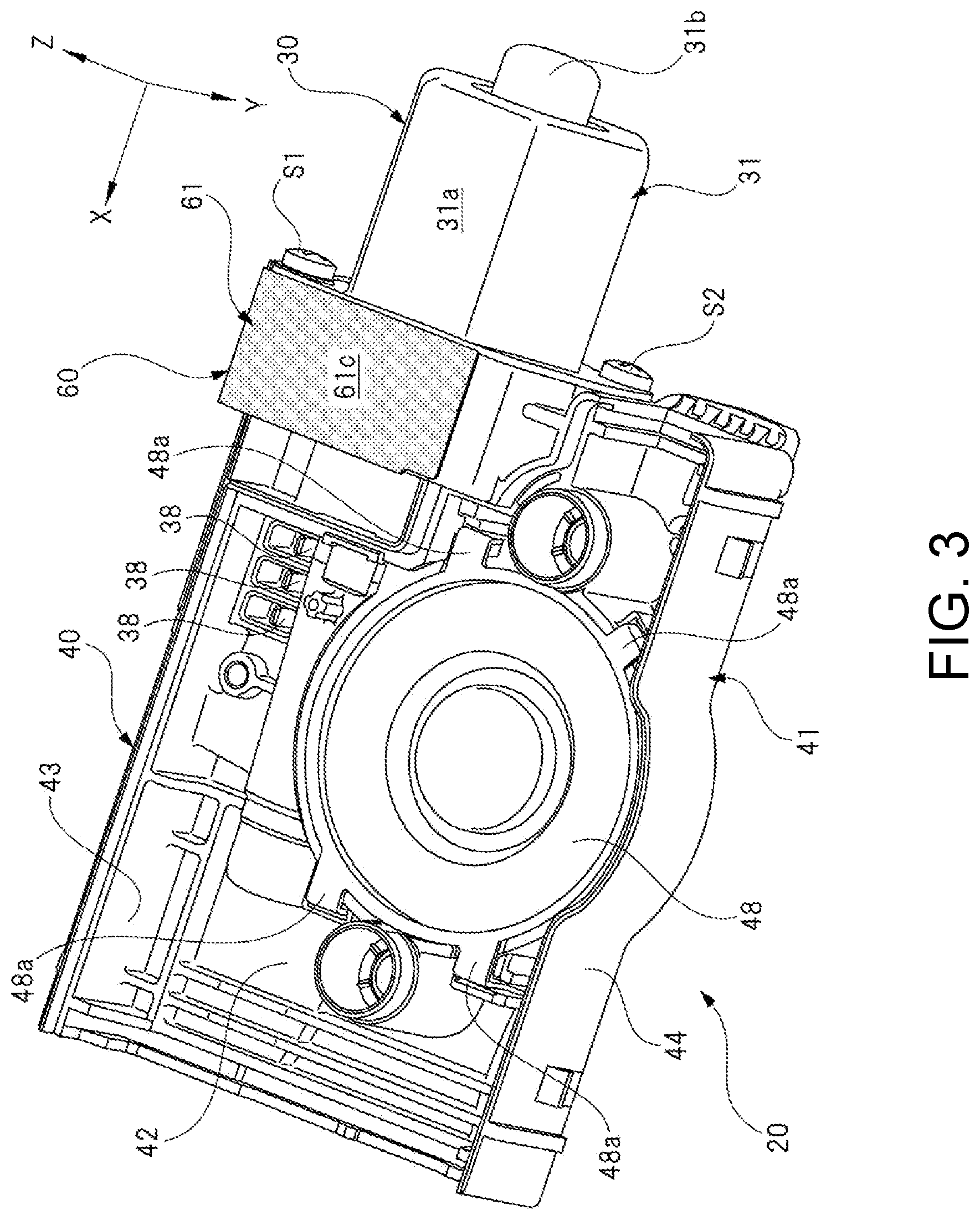 Patent US12368352 Figure 3 – Motor device