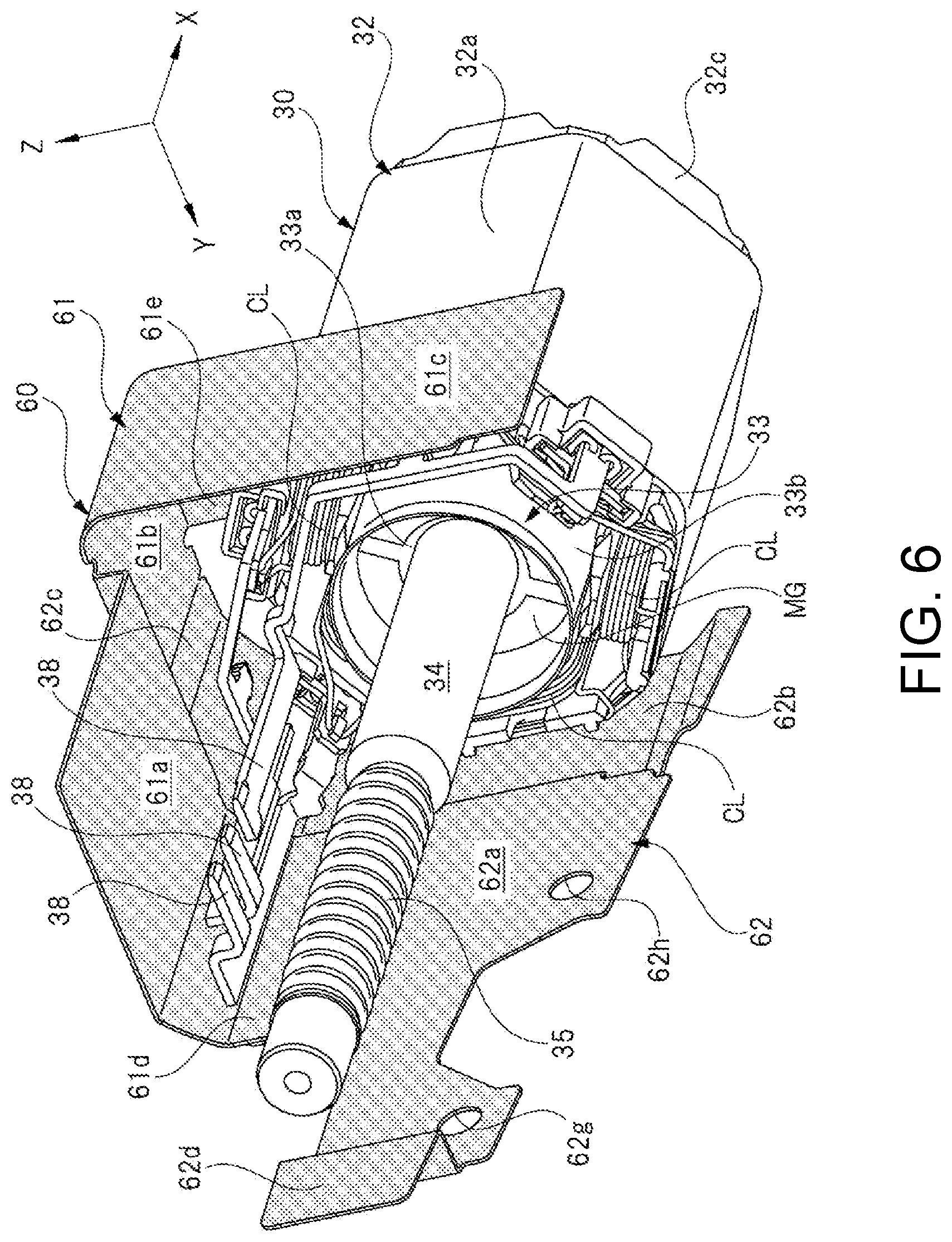 Patent US12368352 Figure 6 – Motor device