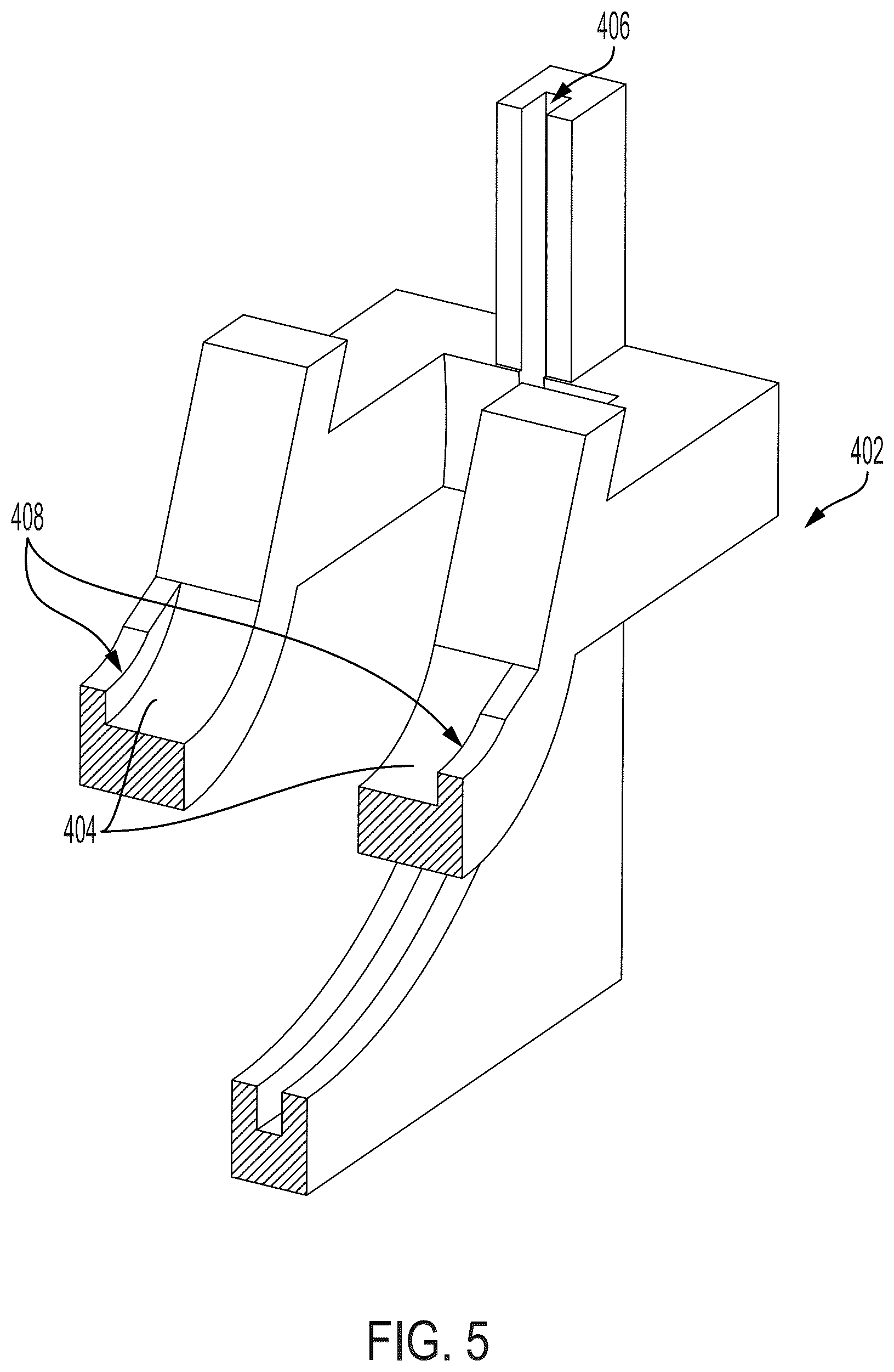 Patent US12368356 Figure 5 – Housing for axial flux motor assemblies