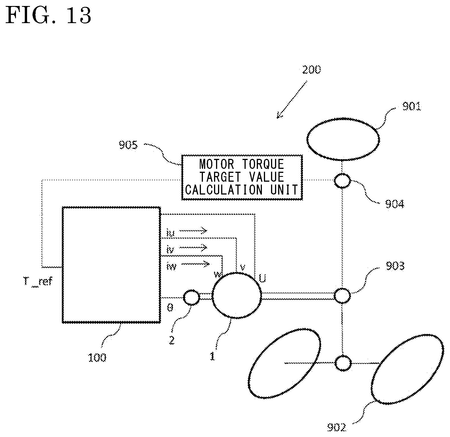 Patent US12368365 Figure 12 – Power conversion device and electric power steering device