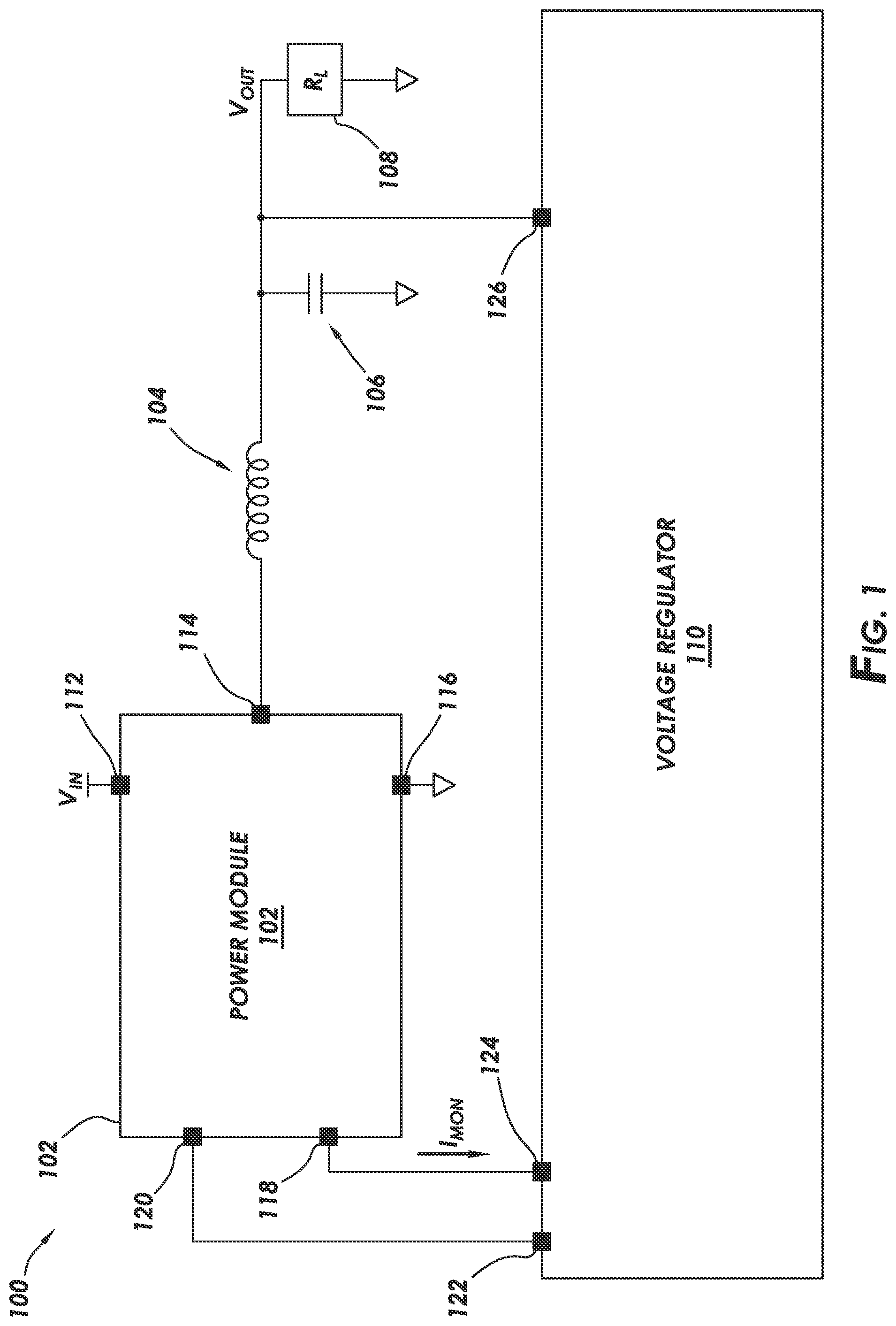 Patent US12368366 — Methods and systems of current sensing in switching power converters — Figure 1