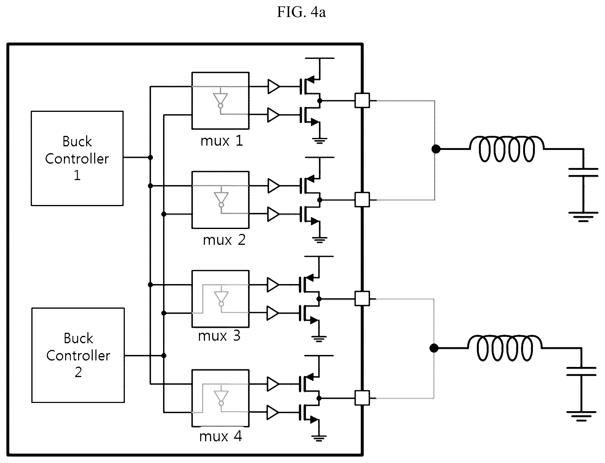Patent US12368370 Figure 4 – DC/DC converter for providing maximum efficiency in various load current ranges