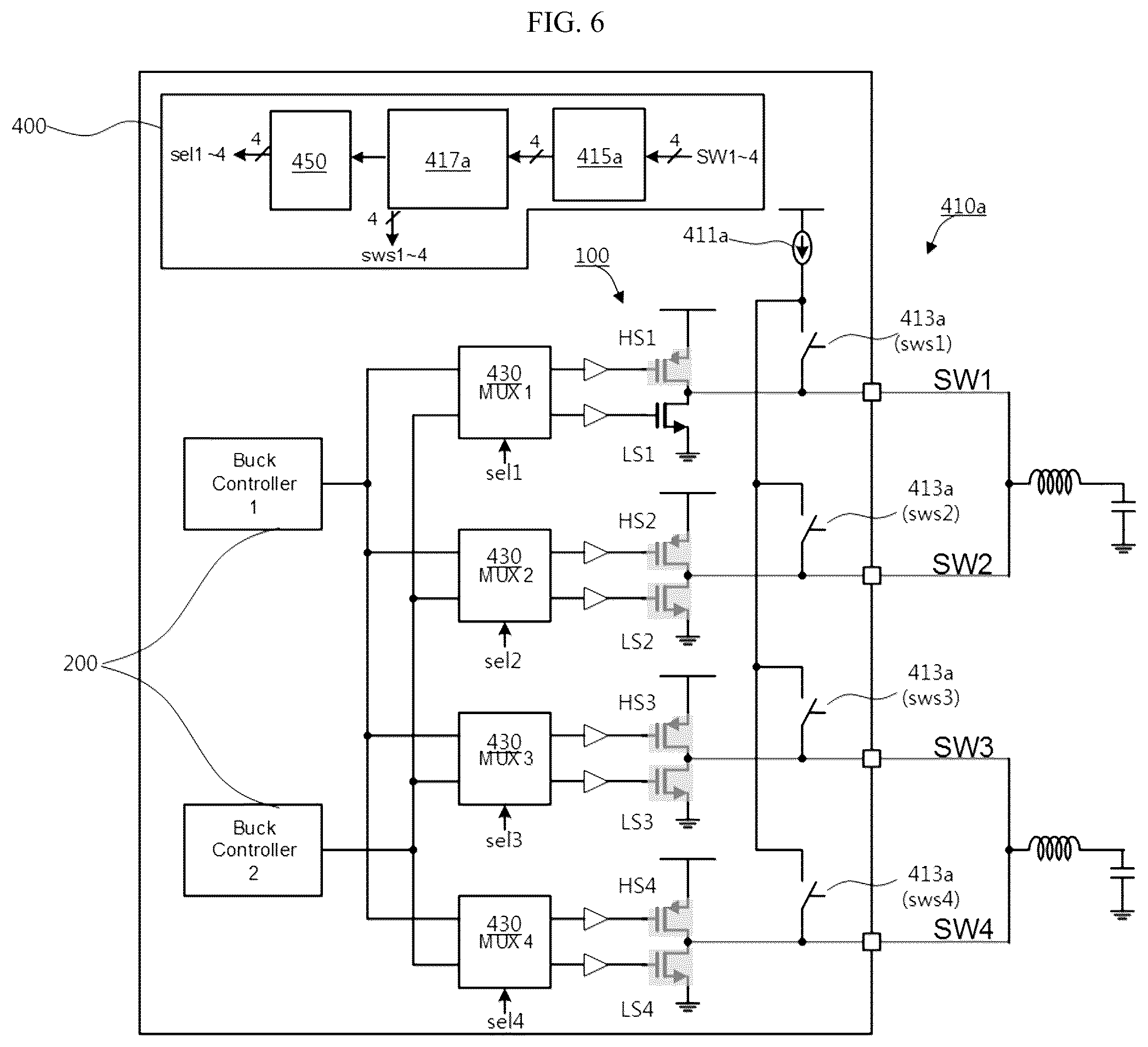 Patent US12368370 Figure 9 – DC/DC converter for providing maximum efficiency in various load current ranges