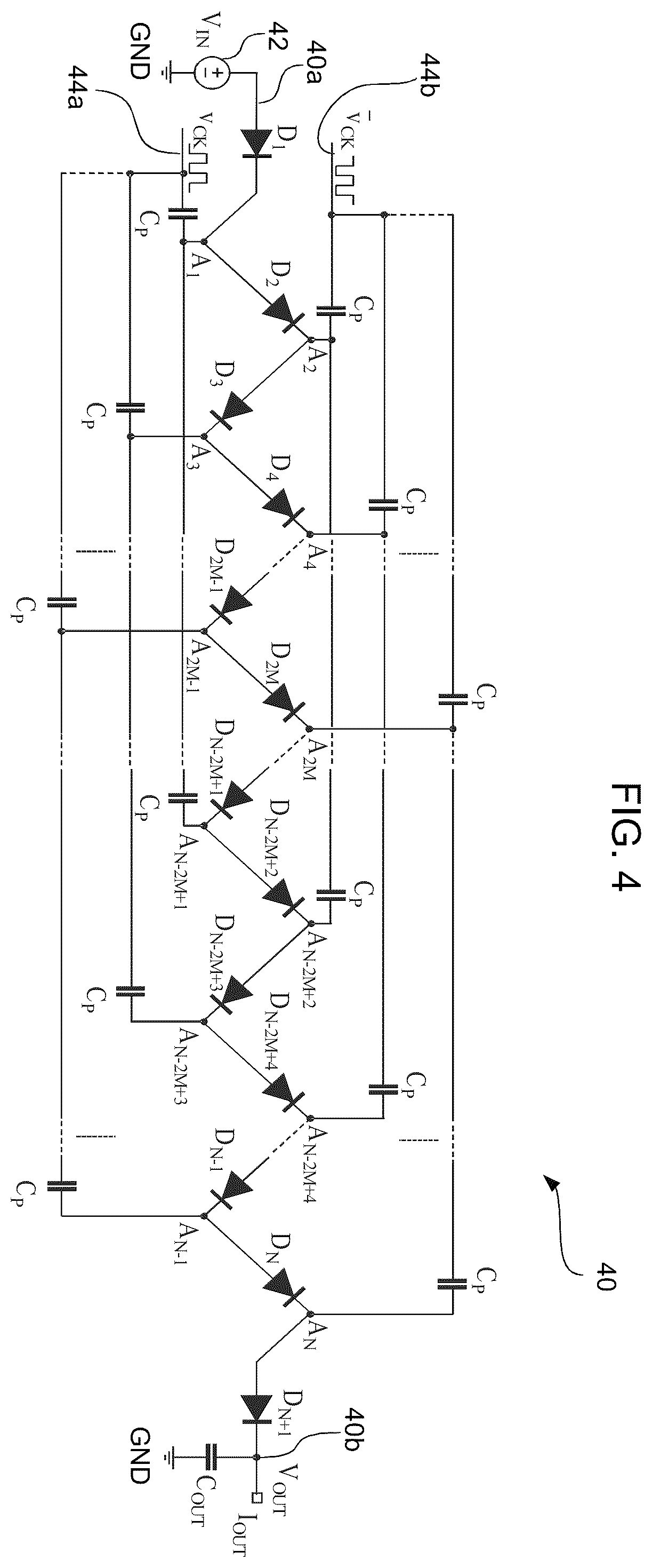 Patent US12368376 Figure 3 – Voltage multiple circuit