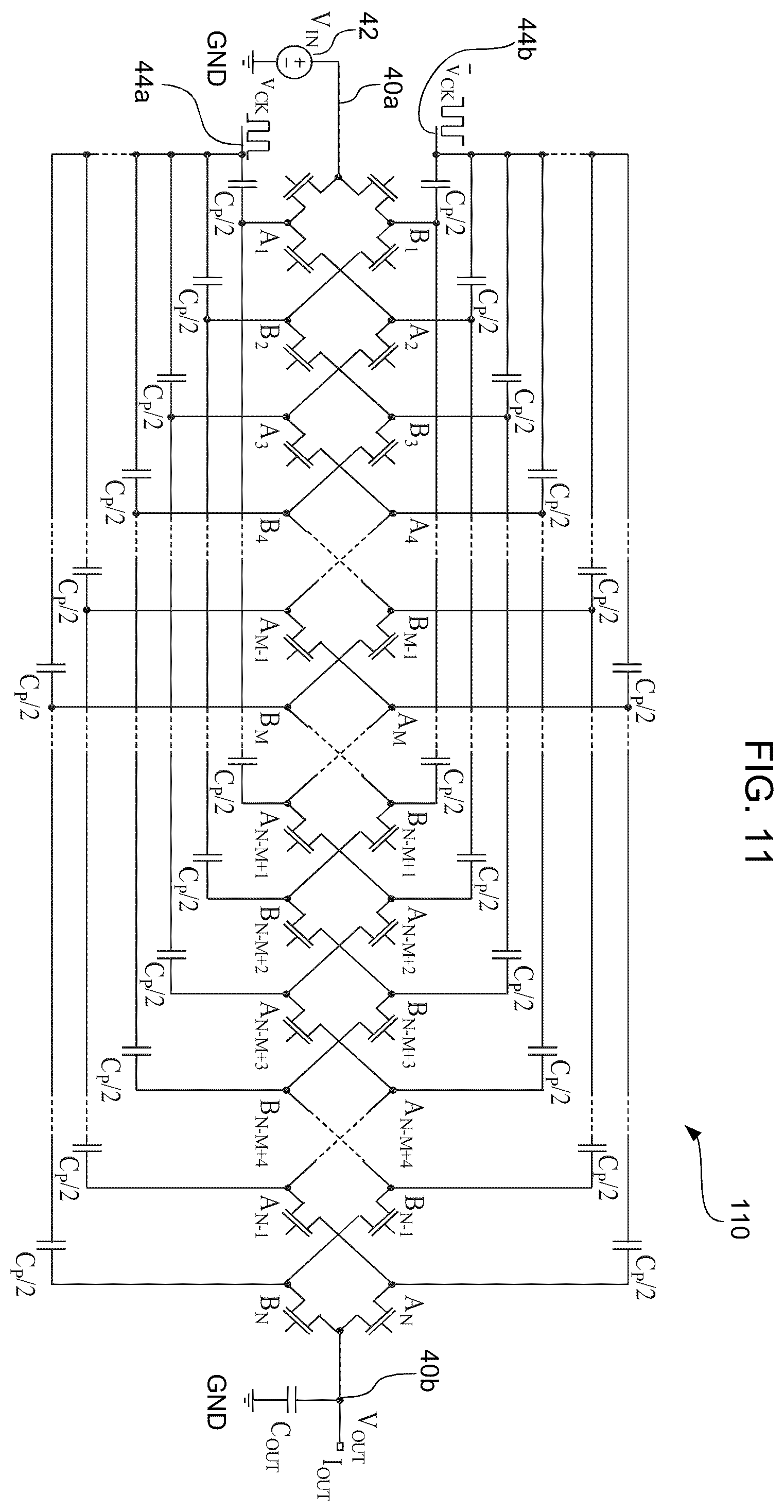 Patent US12368376 Figure 8 – Voltage multiple circuit