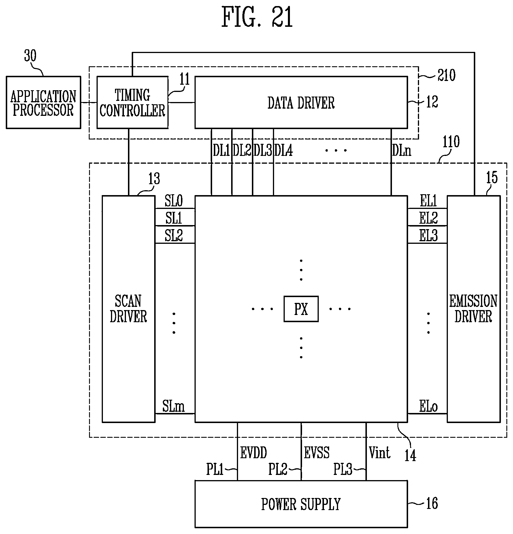 Patent US12368380 Figure 19 – DC-DC converter and display device including the same