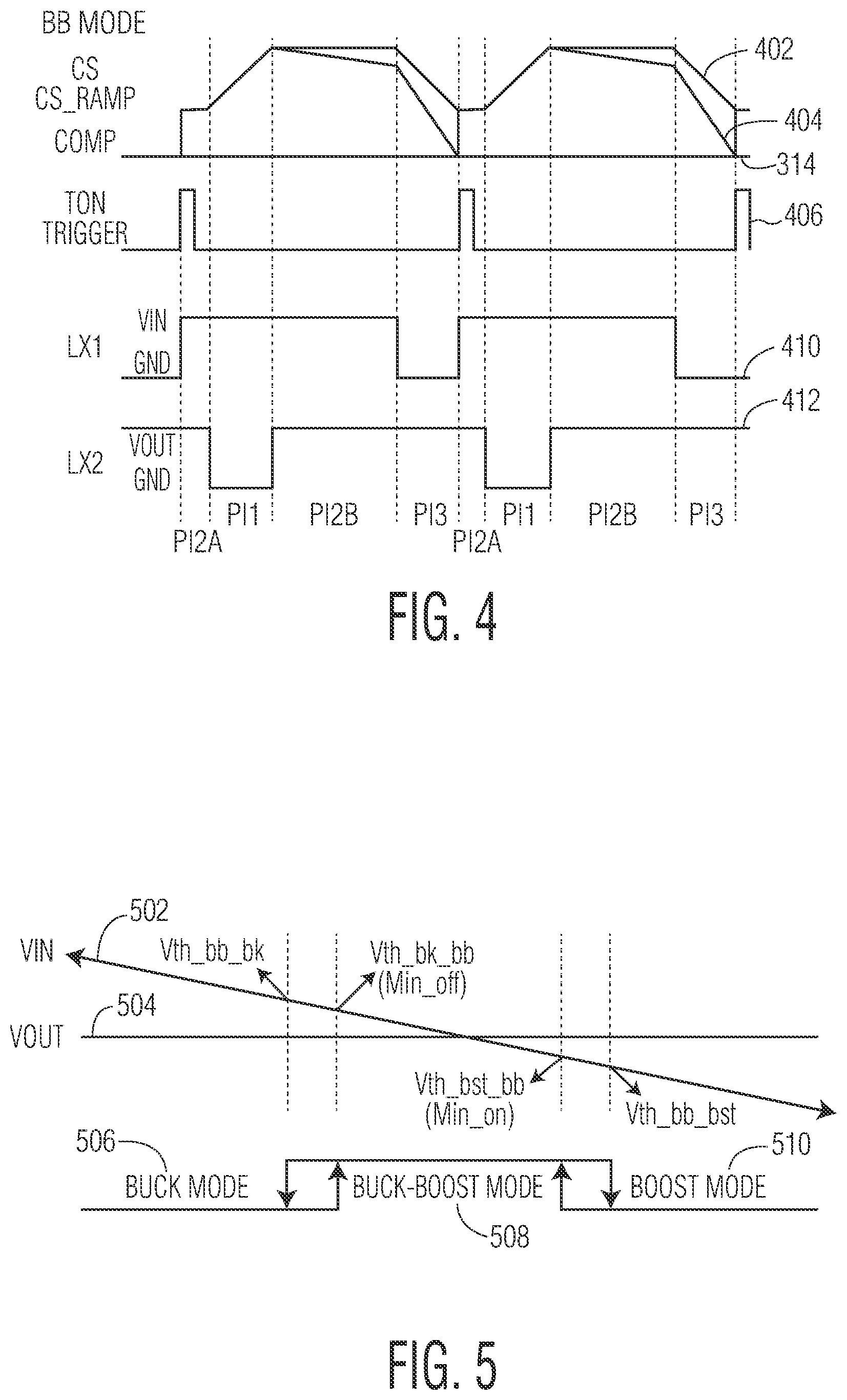 Patent US12368381 Figure 3 – Auto mode change in buck-boost converter
