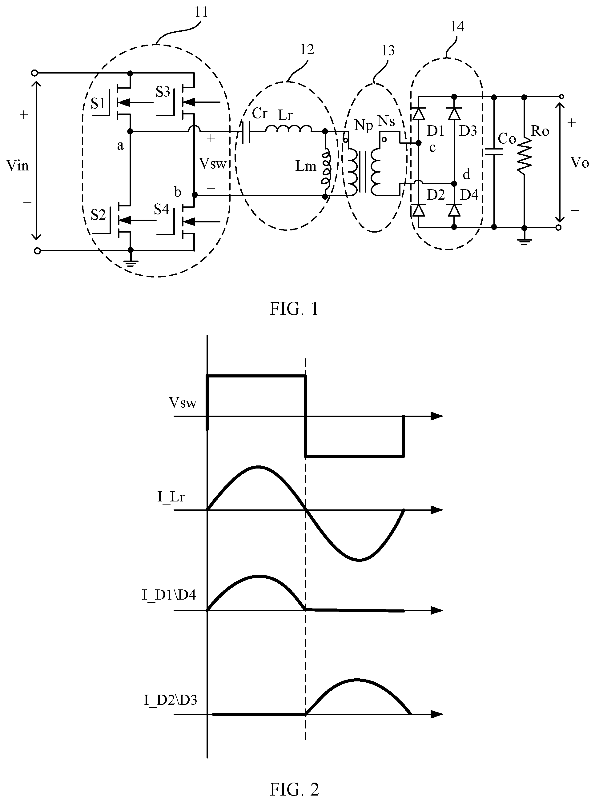 Patent US12368384 Figure 1 – Power supply conversion circuit and electronic device