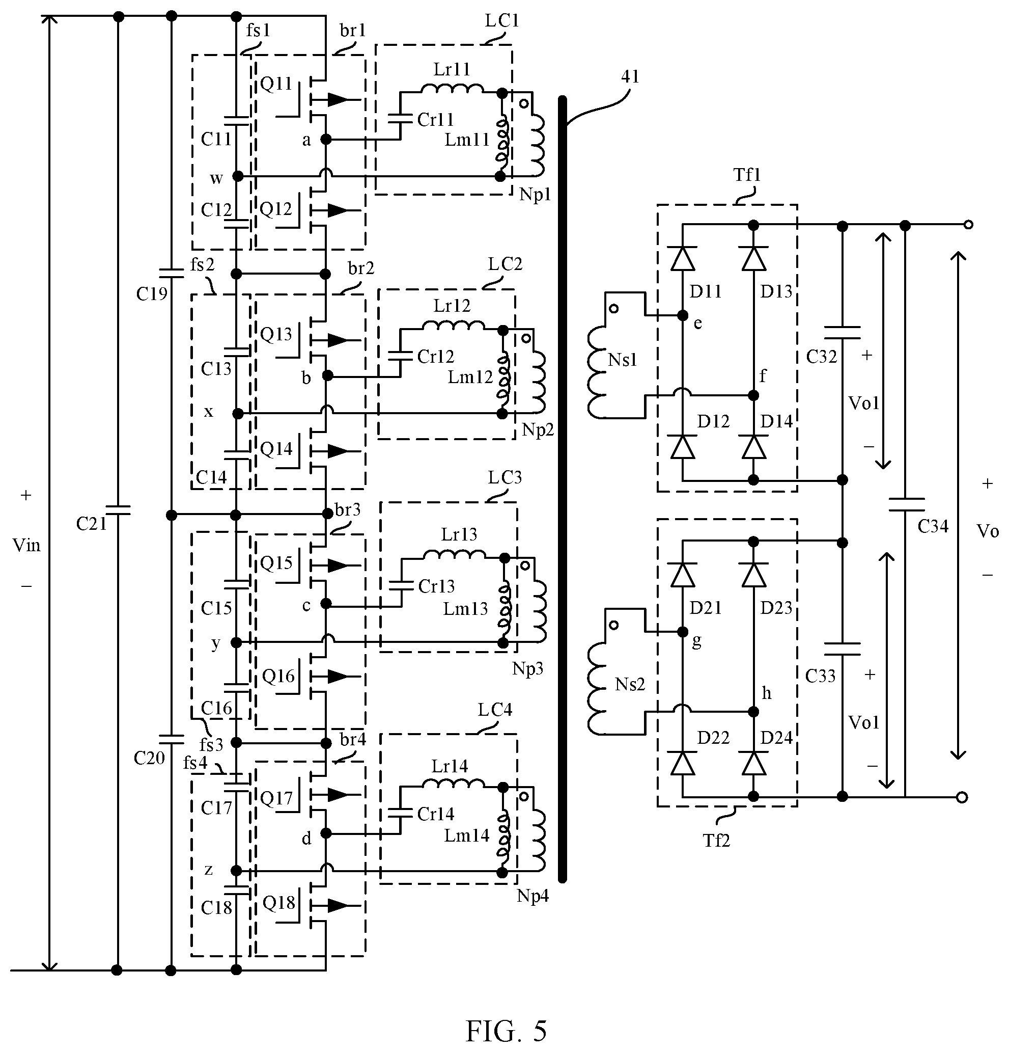 Patent US12368384 Figure 4 – Power supply conversion circuit and electronic device