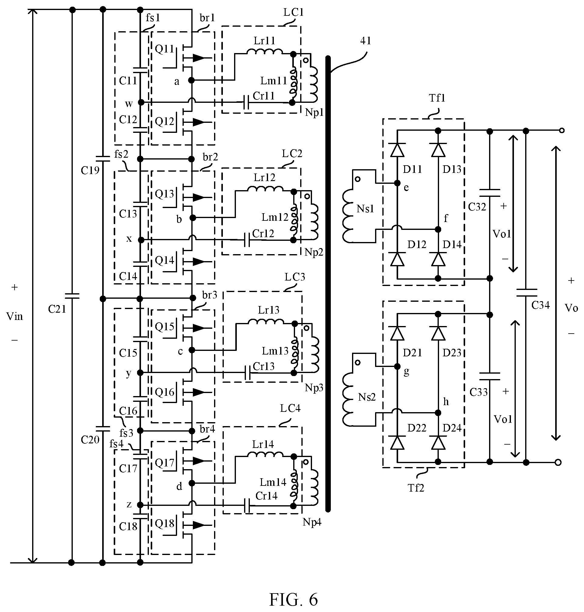 Patent US12368384 Figure 5 – Power supply conversion circuit and electronic device