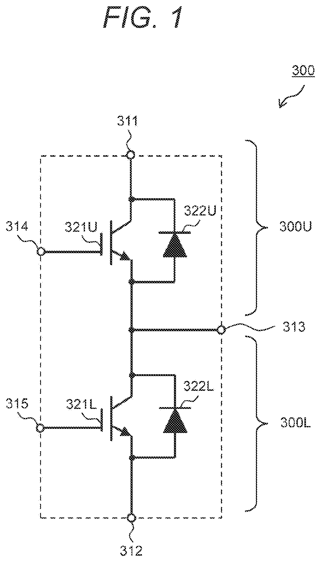 Patent US12368386 — Power conversion device and method for manufacturing power conversion device — Figure 1