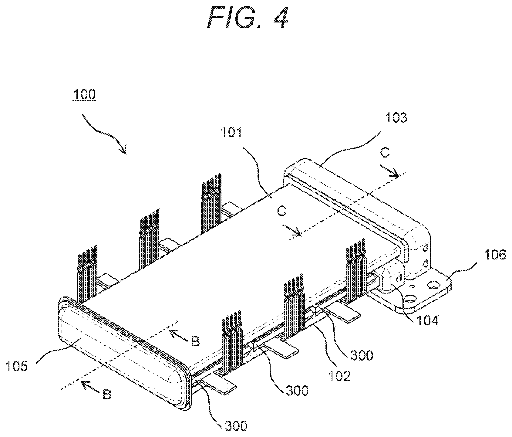Patent US12368386 Figure 3 – Power conversion device and method for manufacturing power conversion device