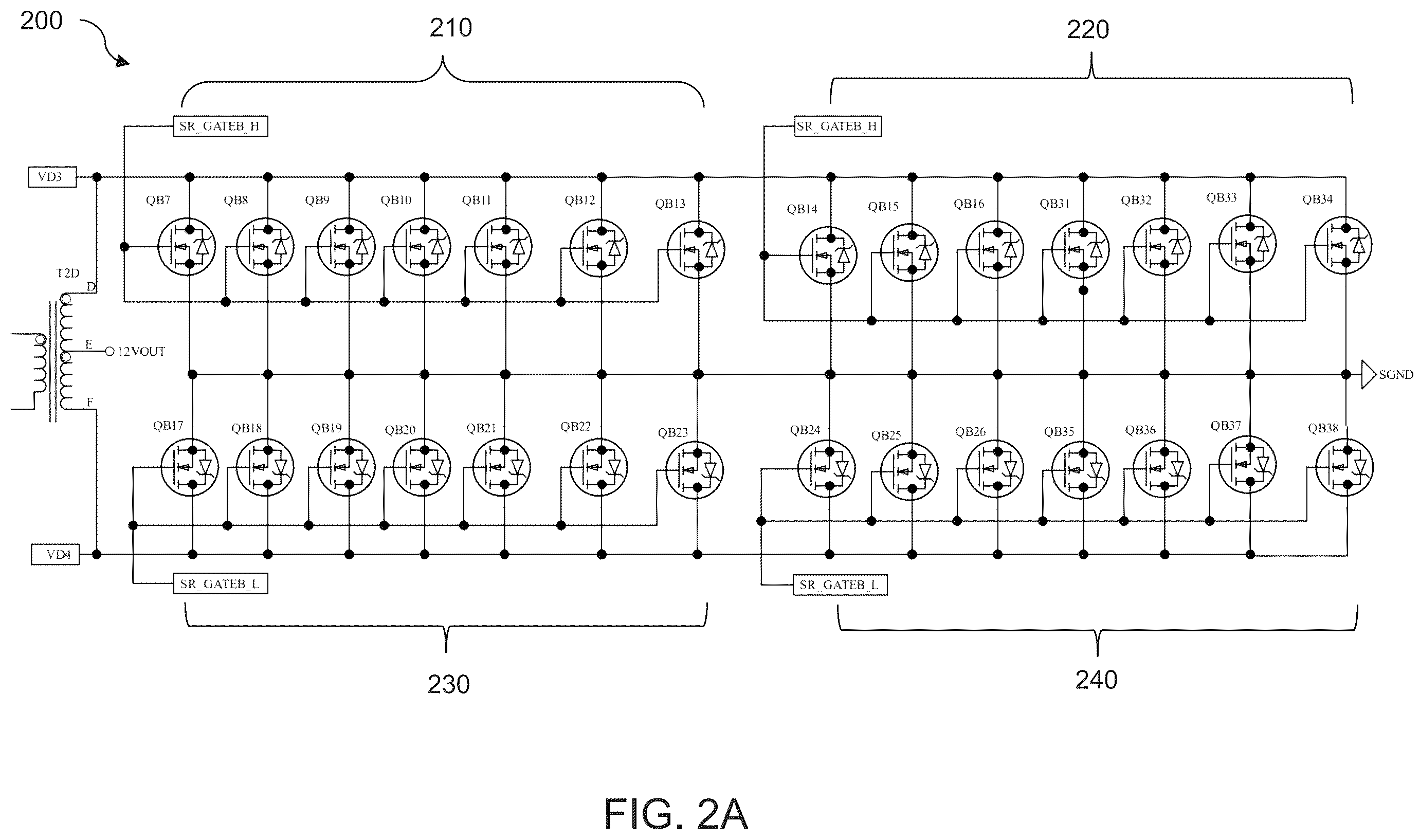 Patent US12368388 Figure 4 – Layout method for power supplies with three-phase integrated transformer and synchronous rectification