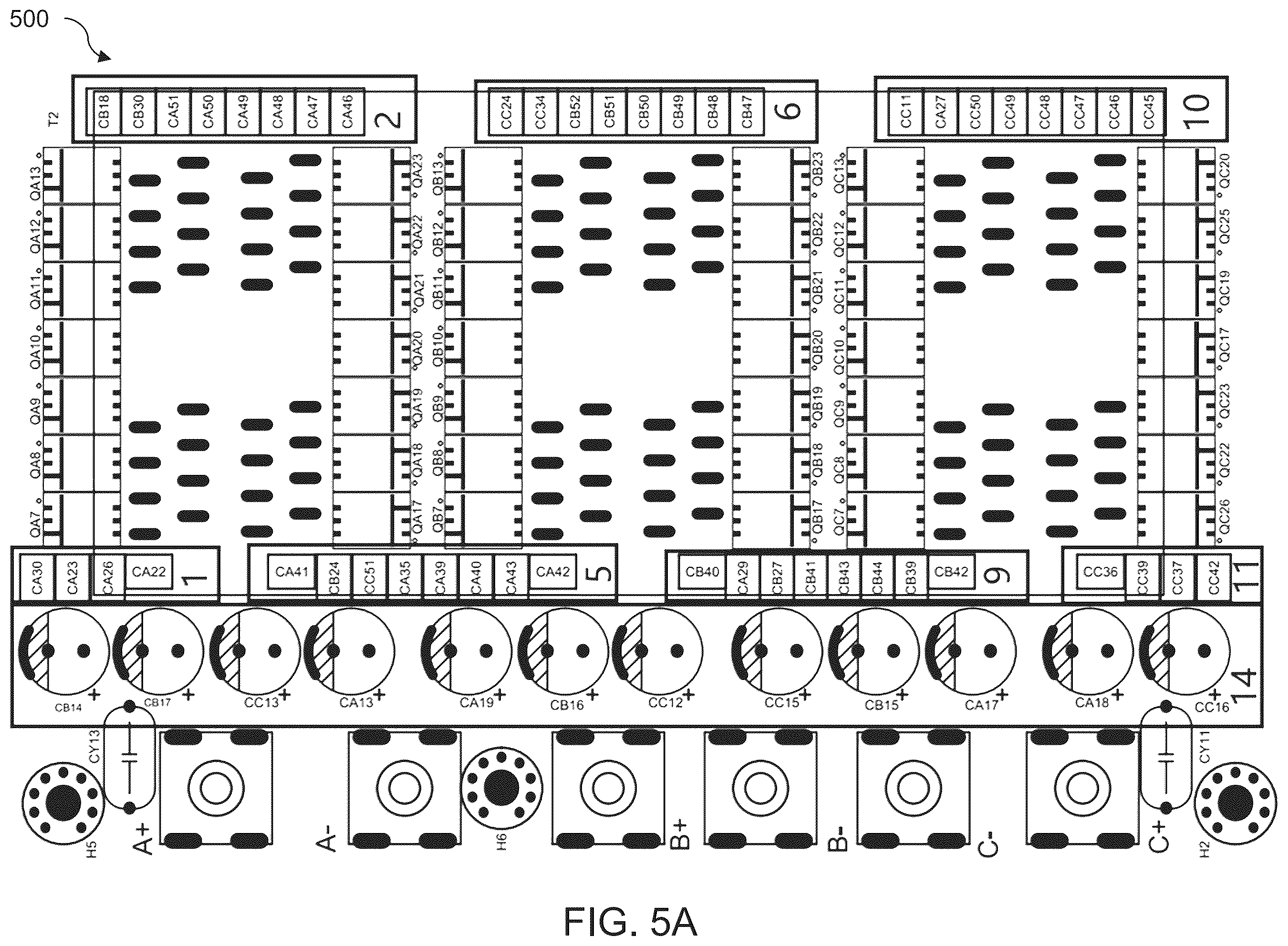 Patent US12368388 Figure 12 – Layout method for power supplies with three-phase integrated transformer and synchronous rectification