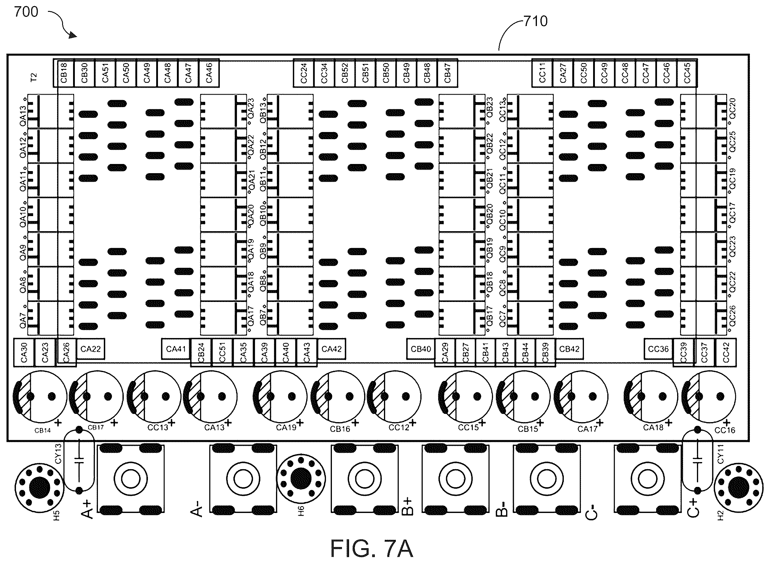 Patent US12368388 Figure 15 – Layout method for power supplies with three-phase integrated transformer and synchronous rectification