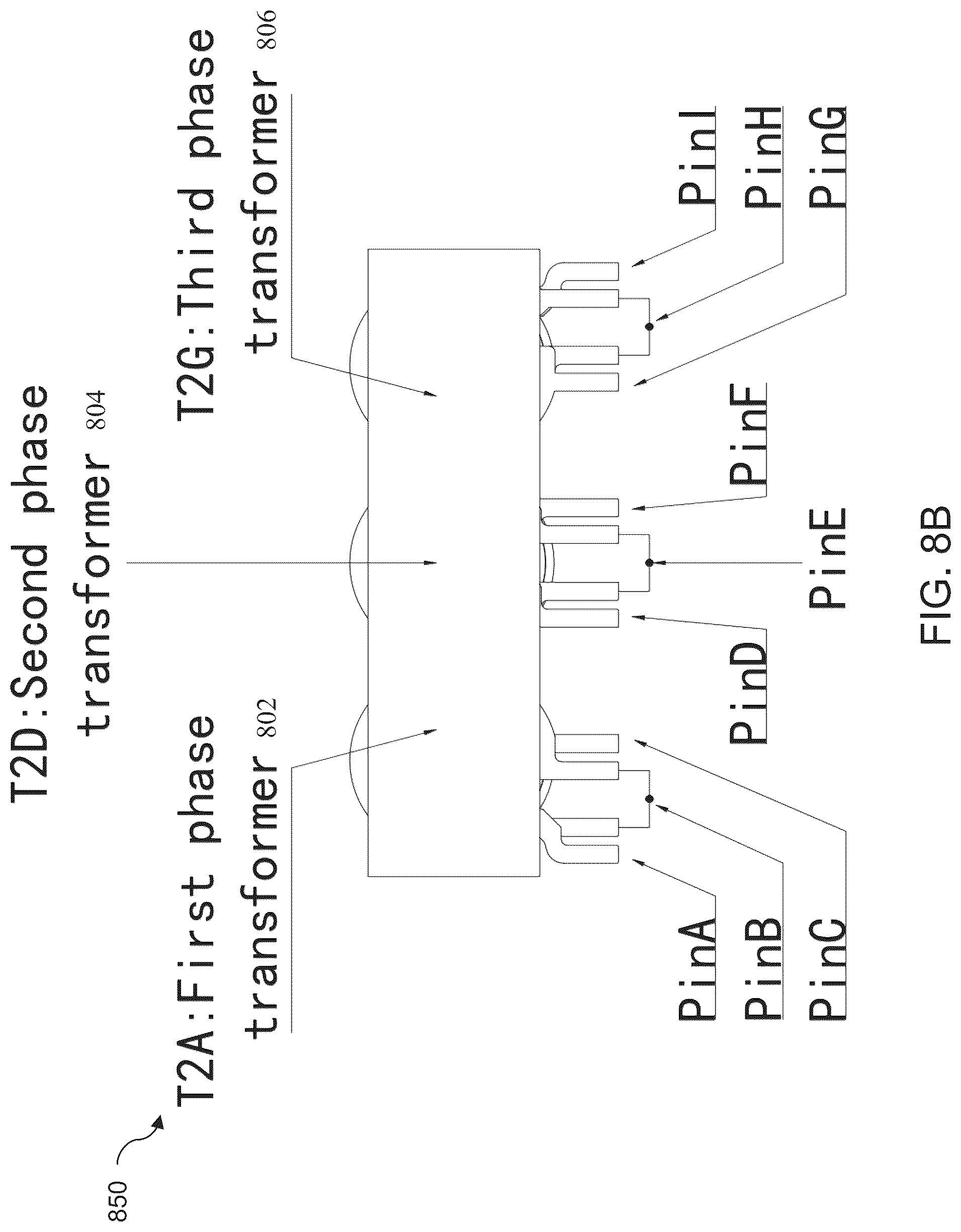 Patent US12368388 Figure 18 – Layout method for power supplies with three-phase integrated transformer and synchronous rectification