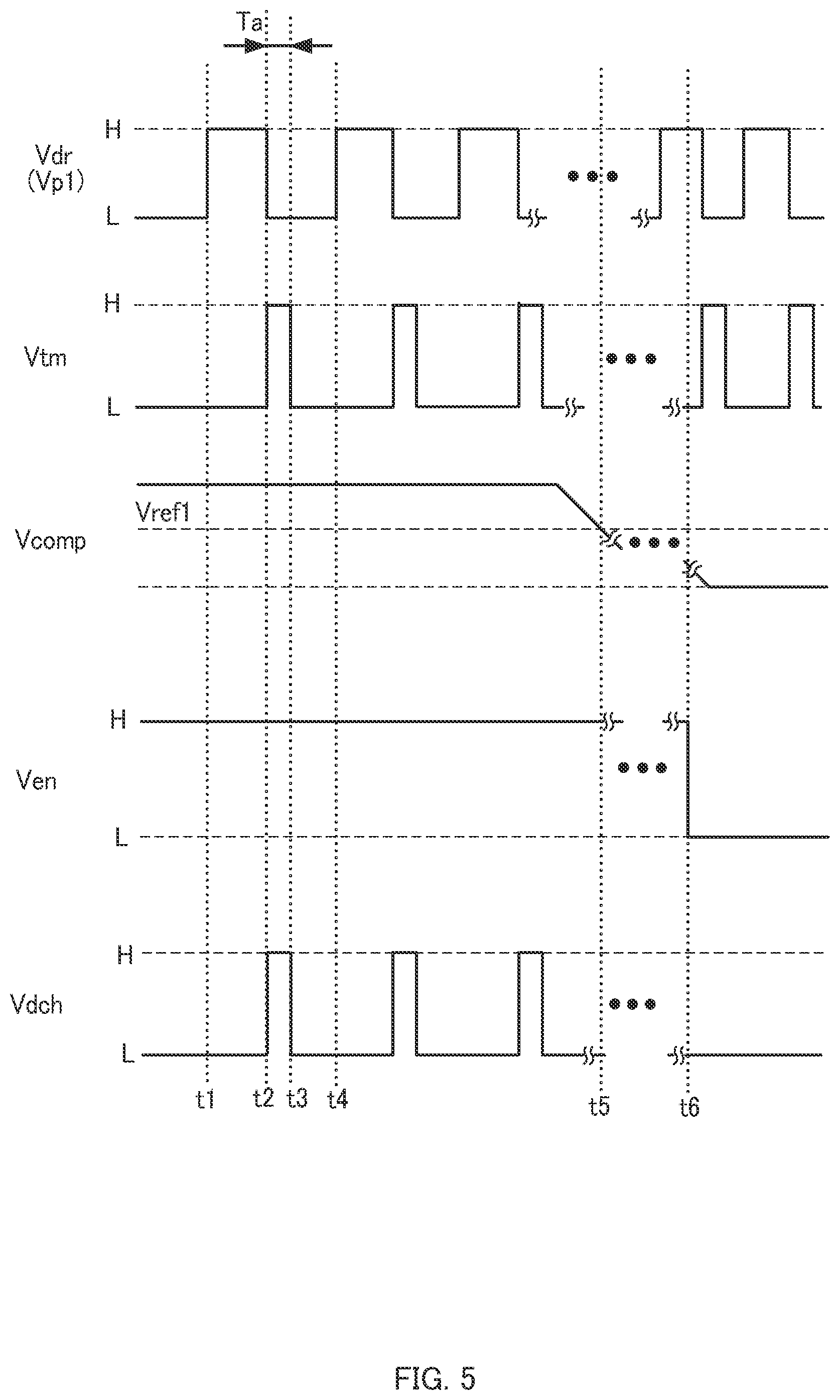 Patent US12368389 Figure 5 – Integrated circuit and power supply circuit