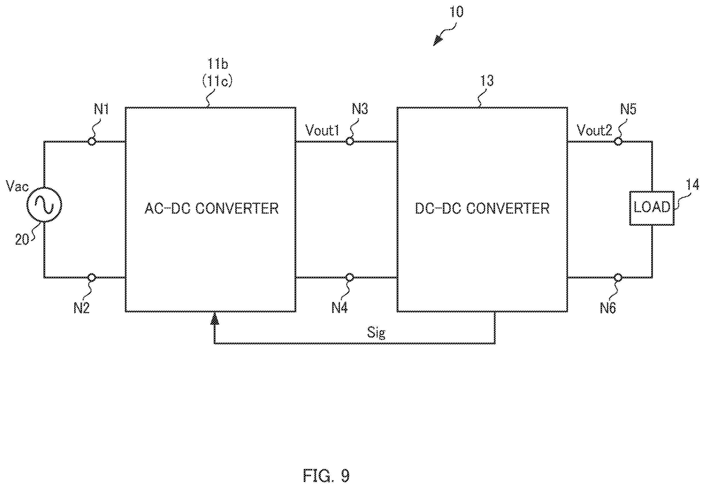 Patent US12368389 Figure 9 – Integrated circuit and power supply circuit