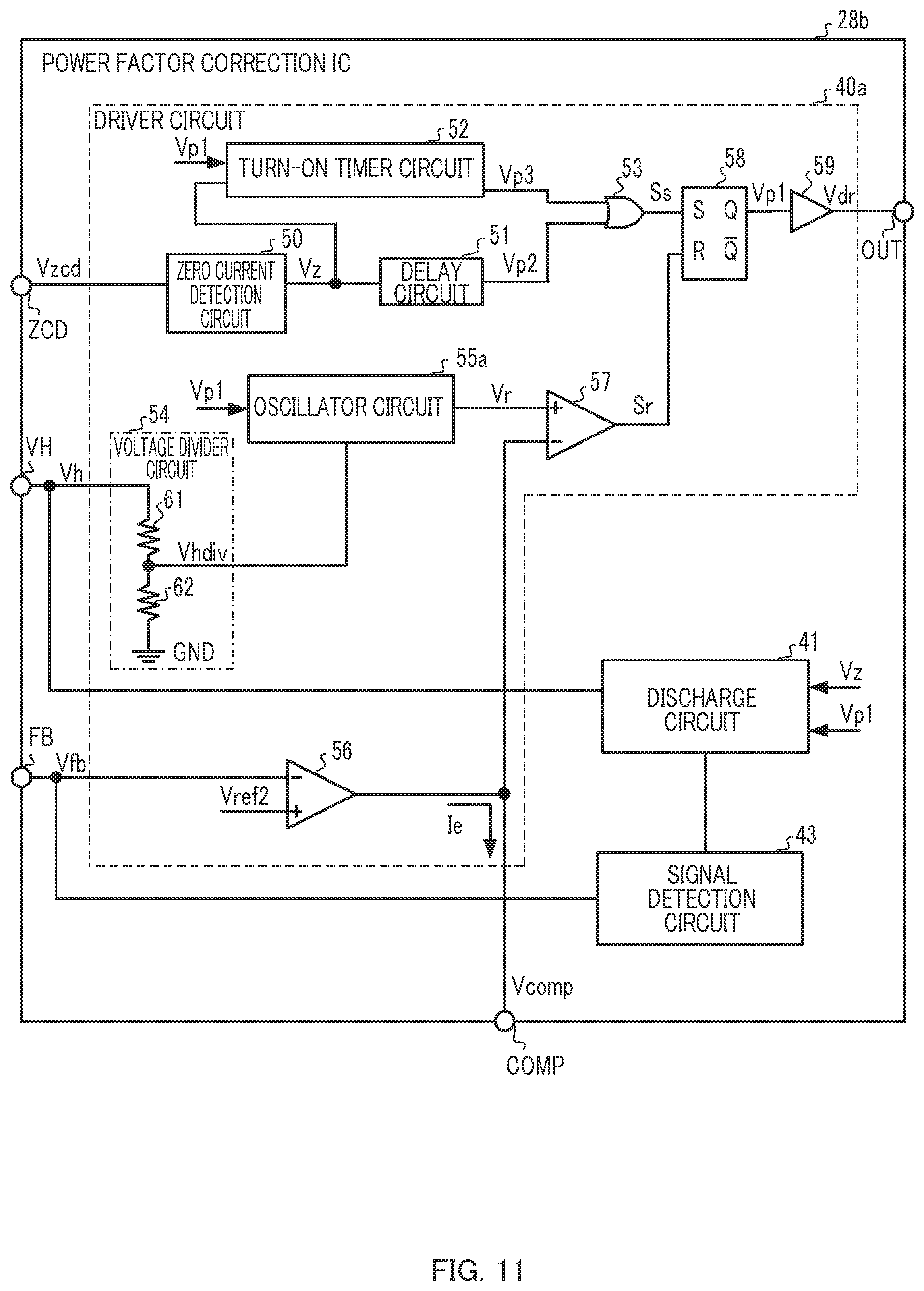Patent US12368389 Figure 11 – Integrated circuit and power supply circuit