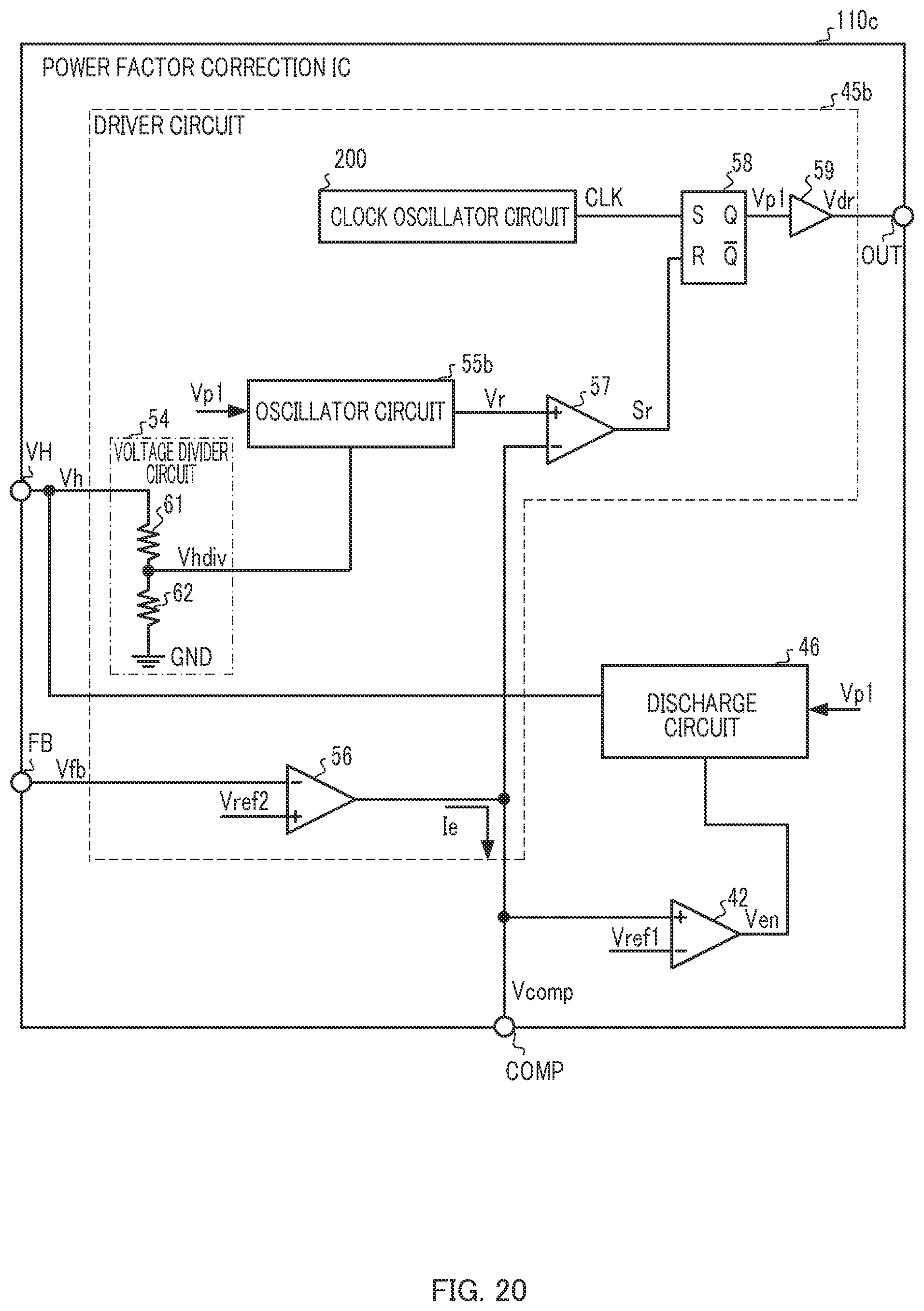 Patent US12368389 Figure 20 – Integrated circuit and power supply circuit