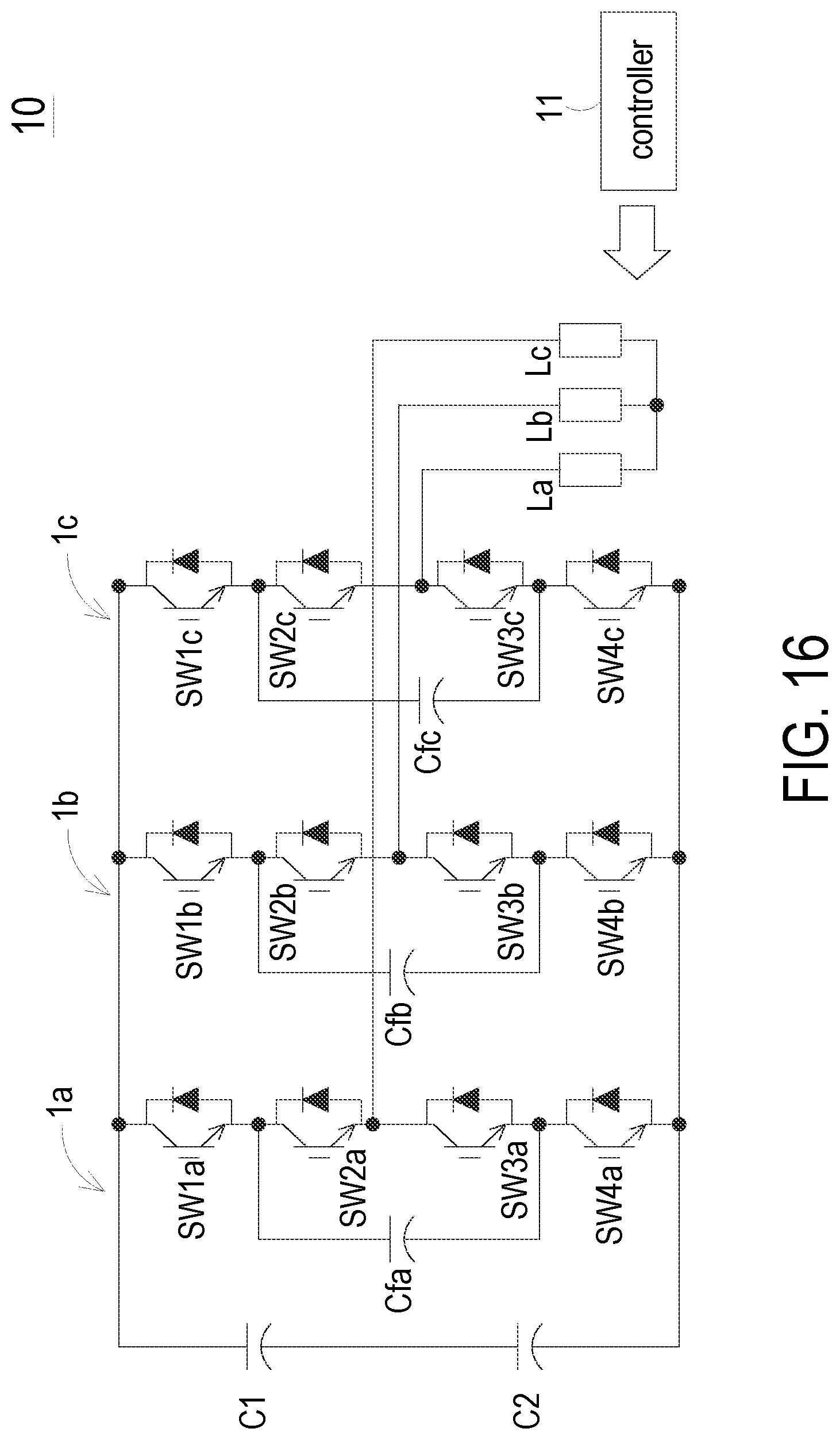 Patent US12368390 Figure 13 – Power converter and multi-level power conversion system