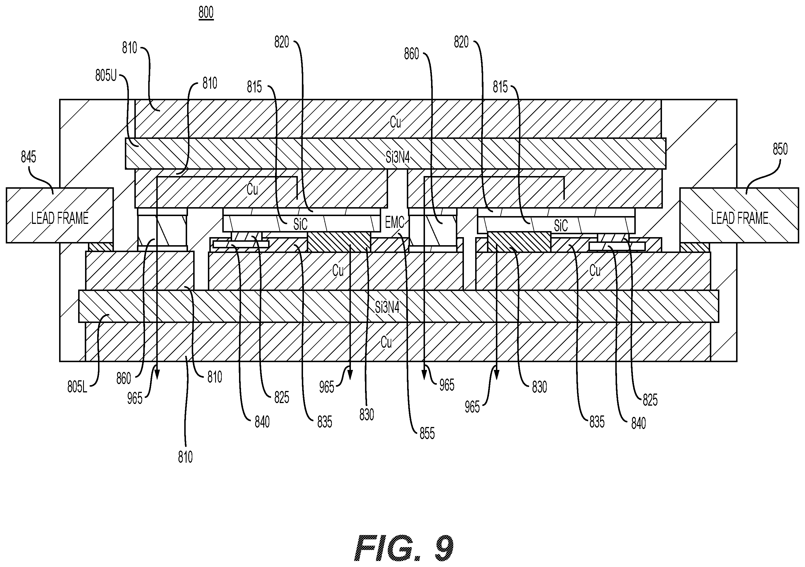 Patent US12368391 Figure 9 – Systems and methods for power module for inverter for electric vehicle