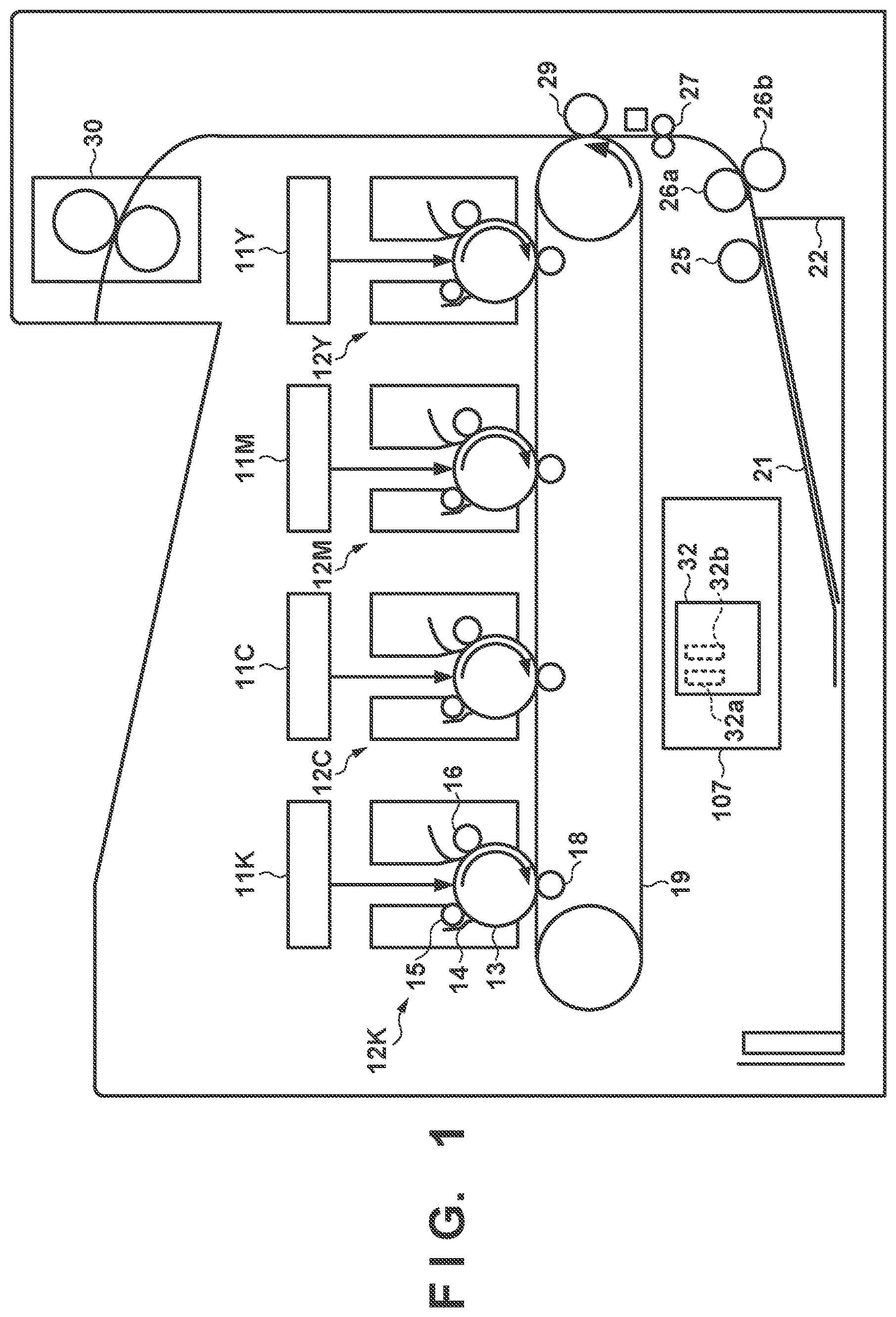 Patent US12368398 Figure 1 – Motor control apparatus and image forming apparatus
