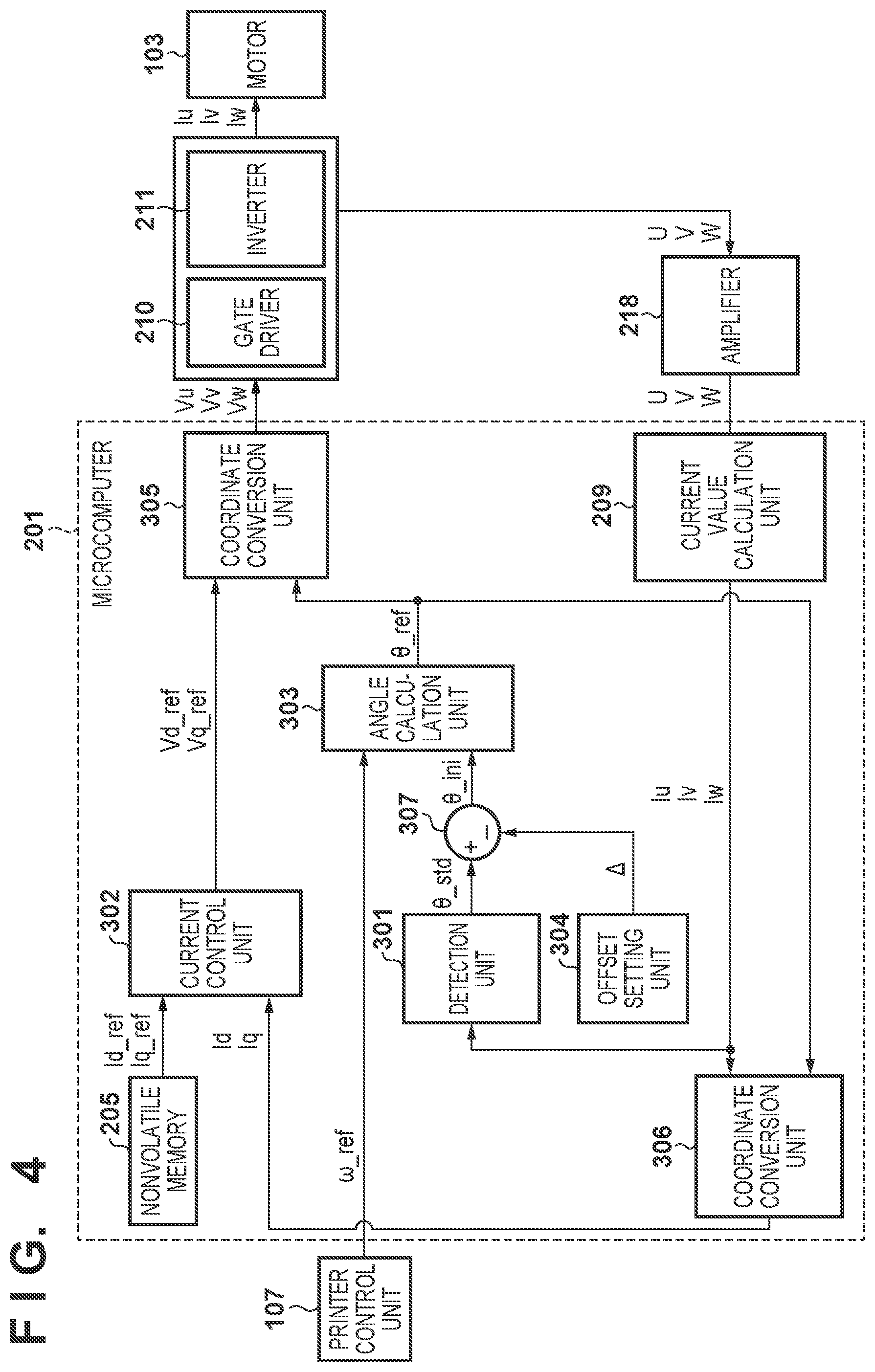 Patent US12368398 Figure 4 – Motor control apparatus and image forming apparatus