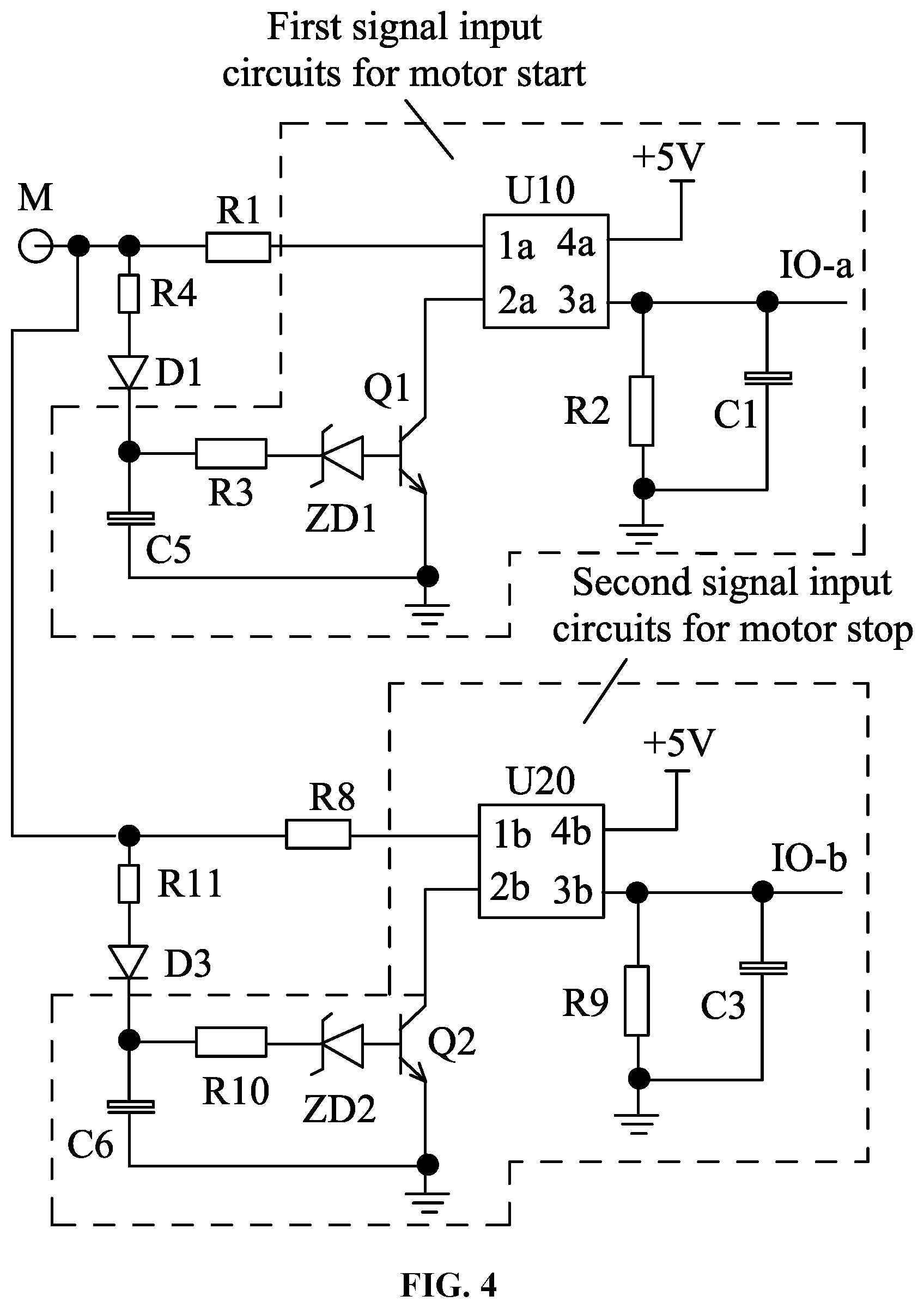 Patent US12368403 Figure 4 – Motor controller and BLDC motor comprising the same