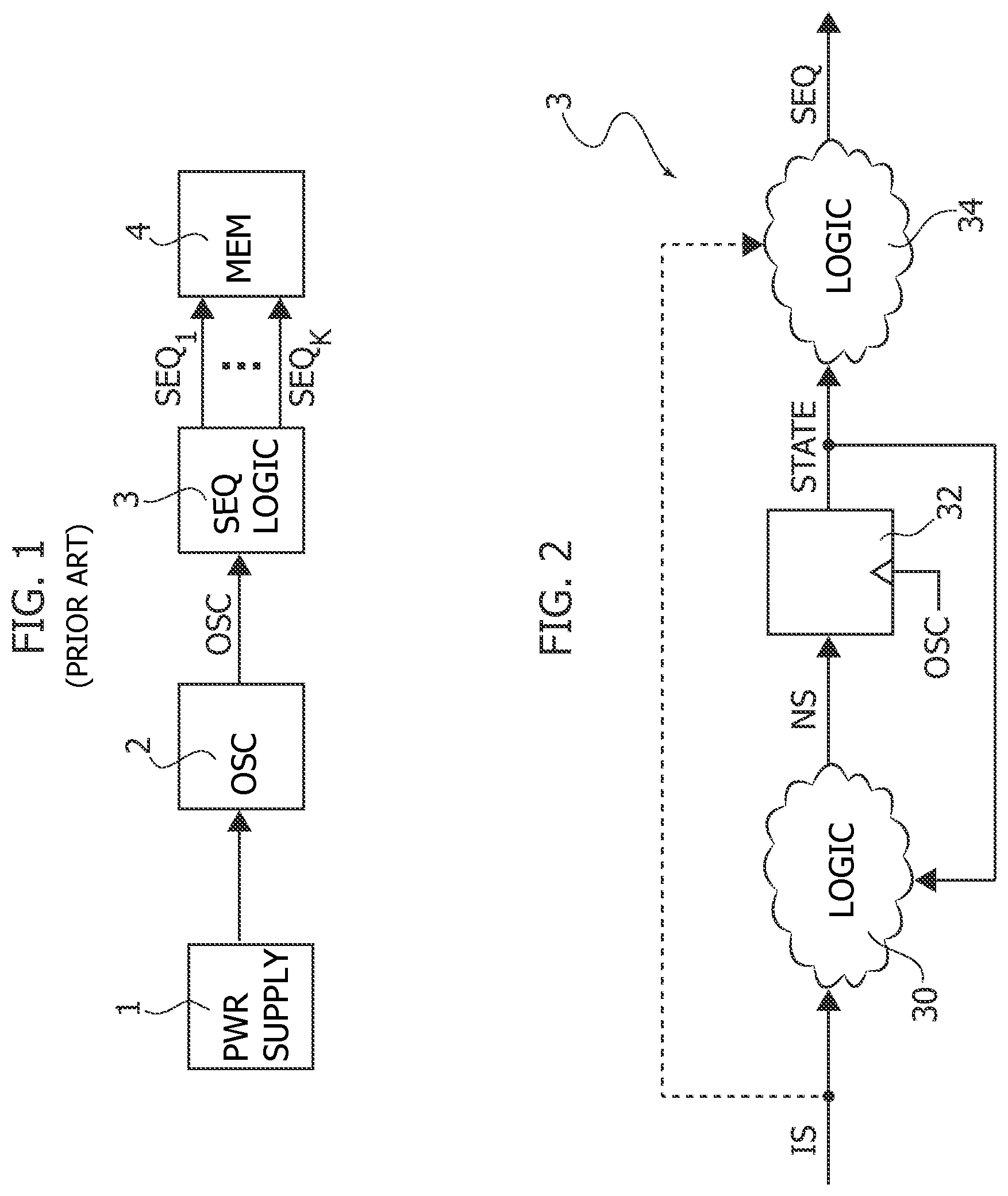 Patent US12368433 — Electronic system, integrated circuit, and method for generating sequential signals — Figure 1