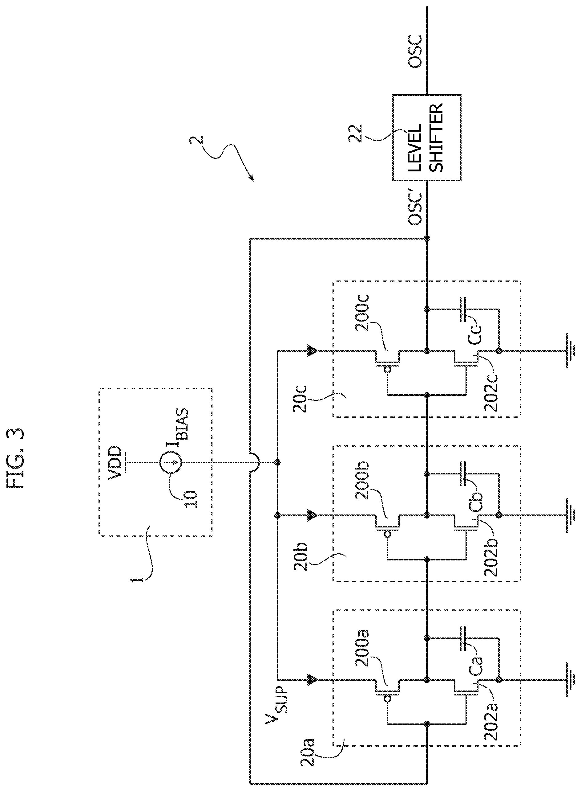 Patent US12368433 Figure 2 – Electronic system, integrated circuit, and method for generating sequential signals